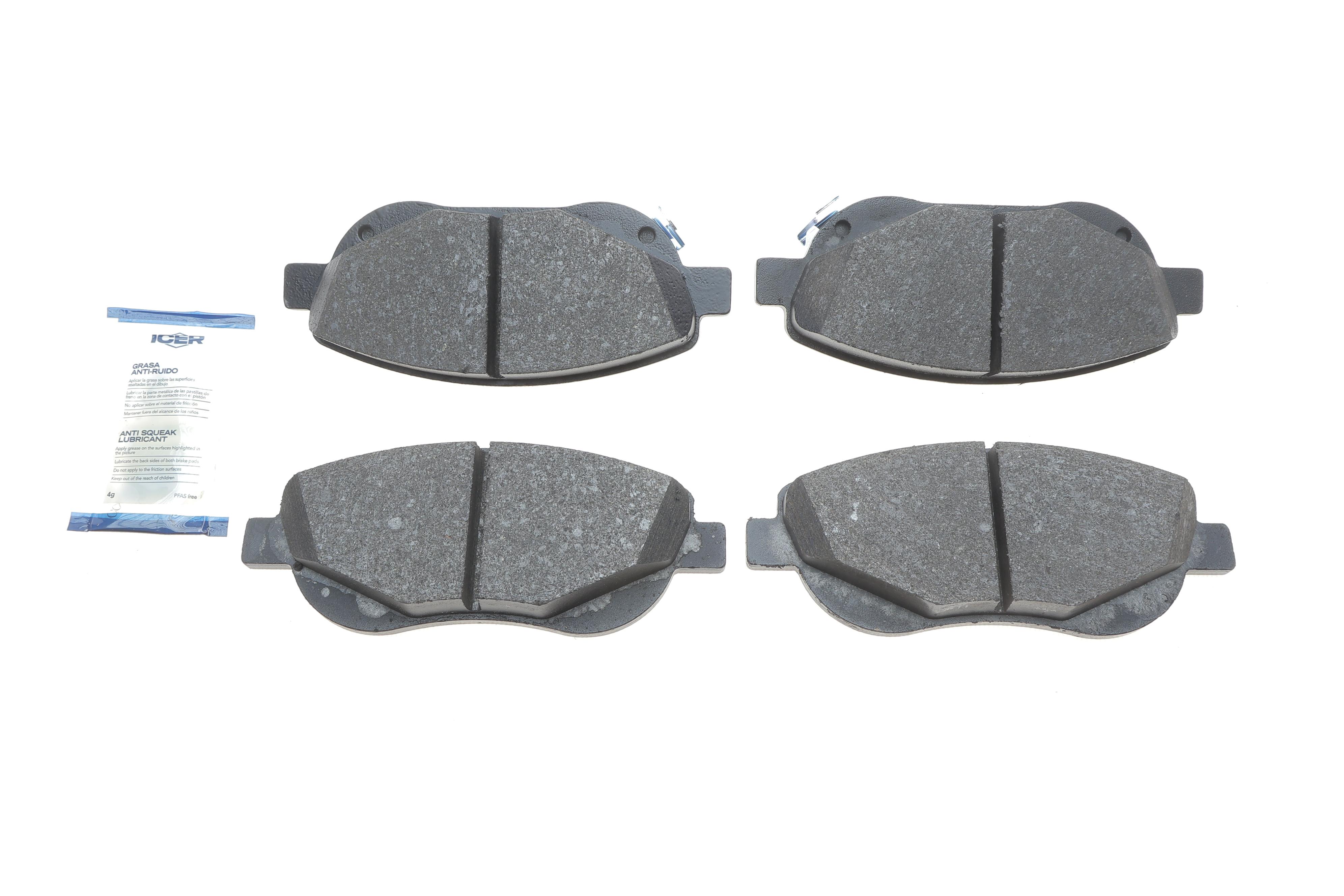 Колодки гальмівні (передні) Toyota Avensis 08-/Verso 2.2 D-4D 09-