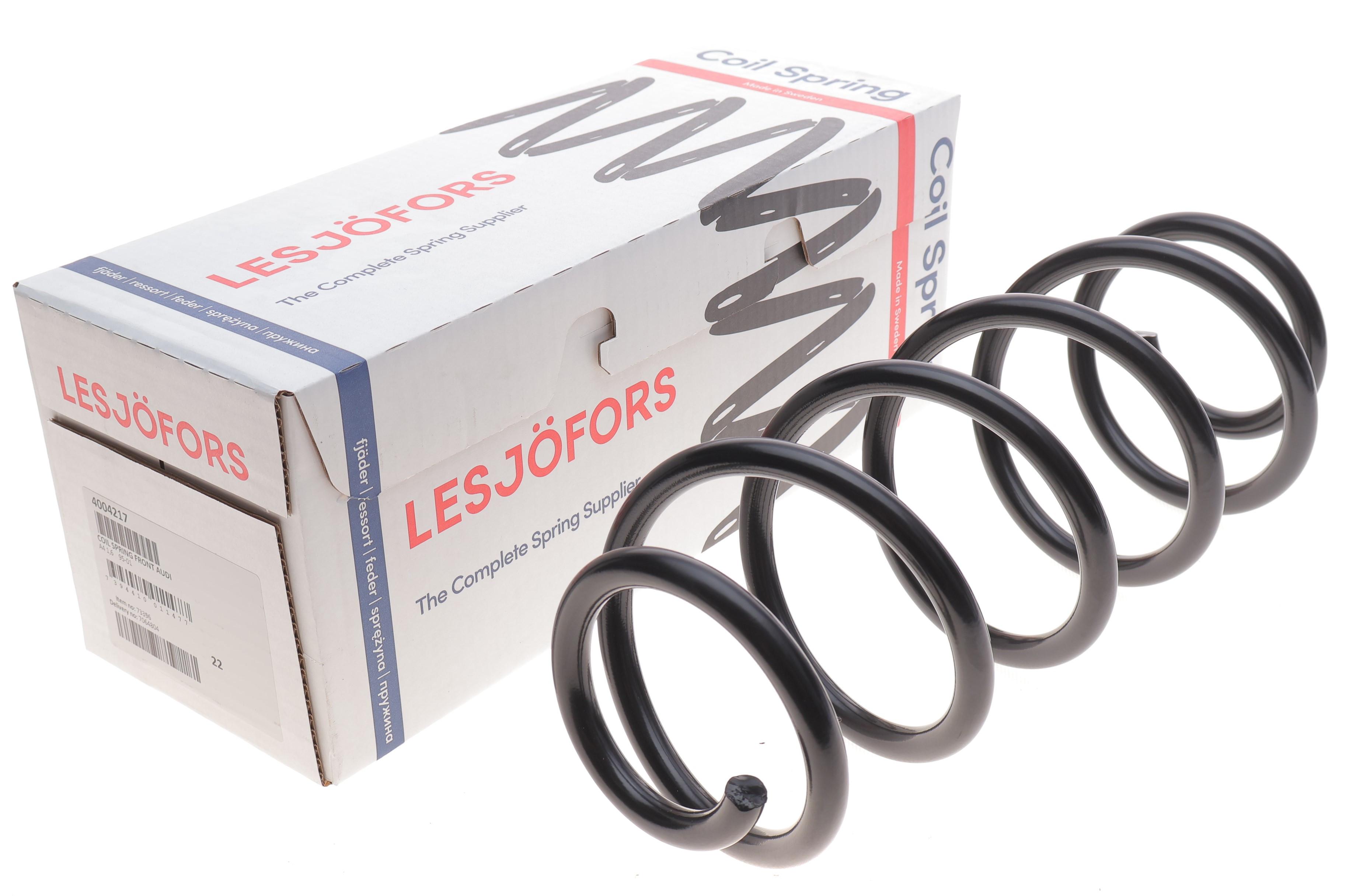 Пружина (передня) Audi A4 1.6 МКПП 94-01 (седан/універсал) (без спорт.ход.ч.)