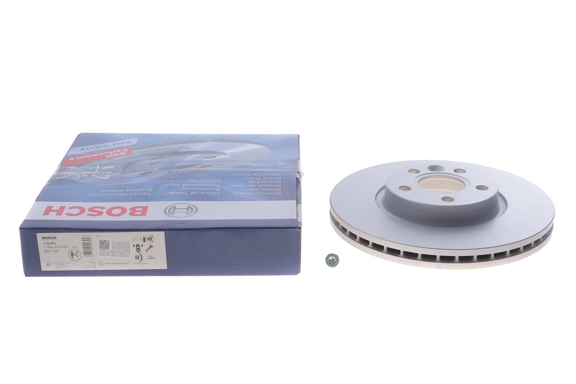 Диск гальмівний (передній) Ford Mondeo/Galaxy 07-15/Range Rover/Volvo S60 11-(300x28) (з покр.) (вент.)