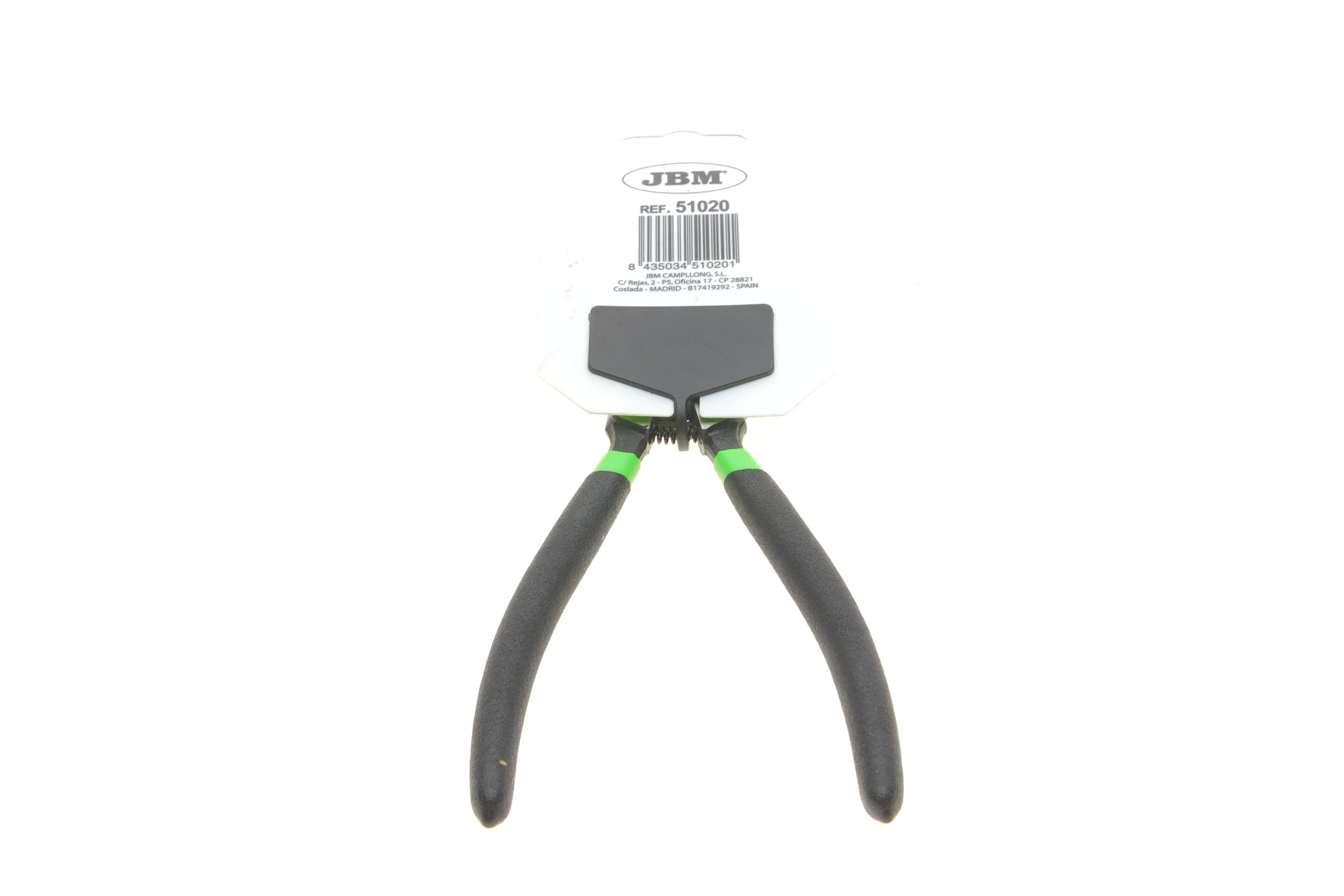 Щипцы загнутые для внешних стопорных колец L-180 мм