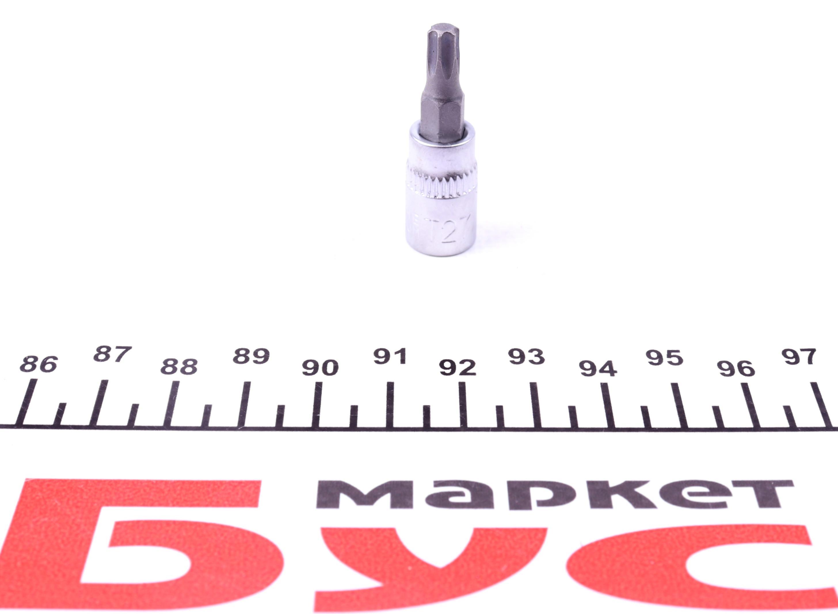 Головка 1/4" зі вставкою T27