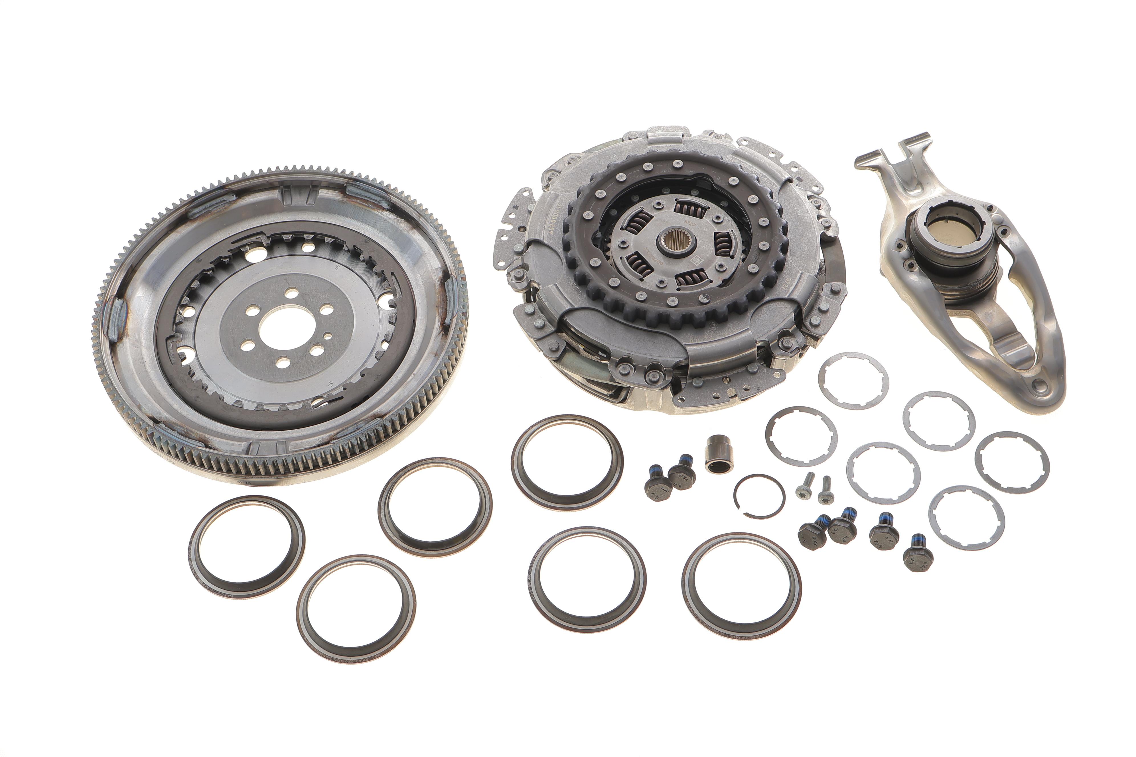 Демпфер + комплект сцепления VW Golf VI/VII/Passat B7/B8 1.2TSI/1.4TSI 08-21, DSG7 (0AM/0CW) DQ200