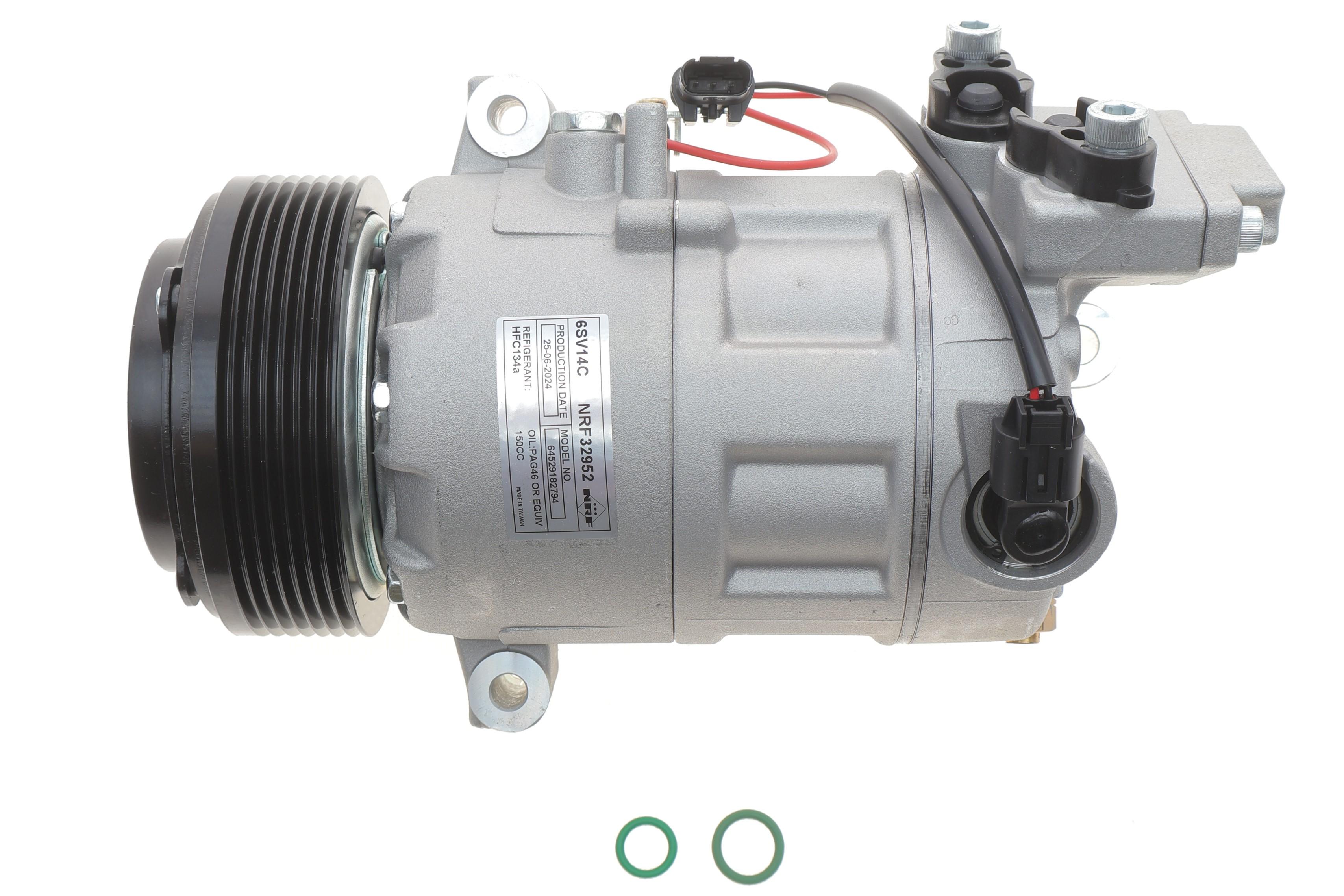 Компрессор кондиционера BMW 3 (E90)/X1 (E84) 05-15 N43/N45/N46 (7PK/d=110mm)