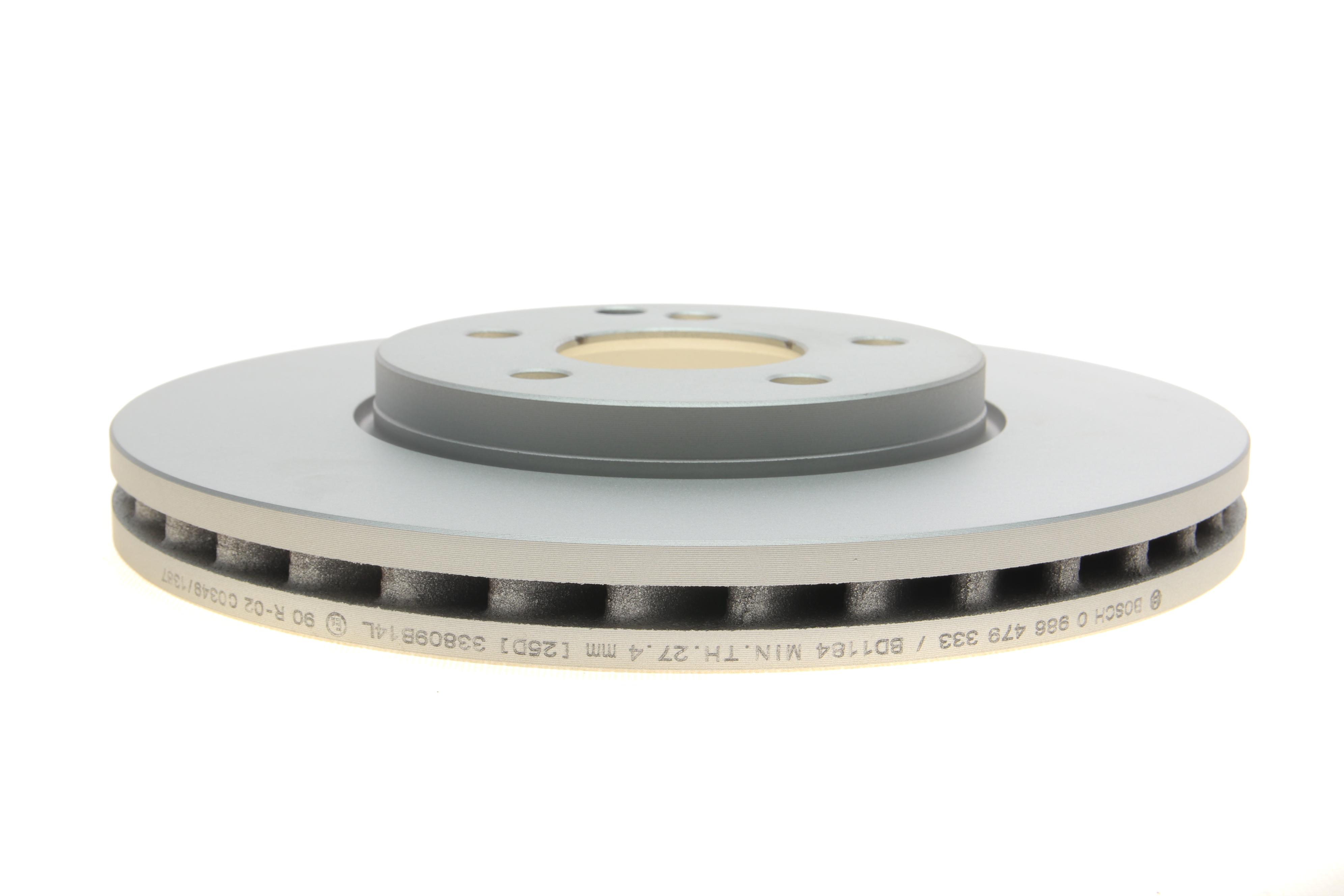 Диск тормозной (передний) MB E-class (W211/S211) 03-09 (303.9x30) (с покрытием)