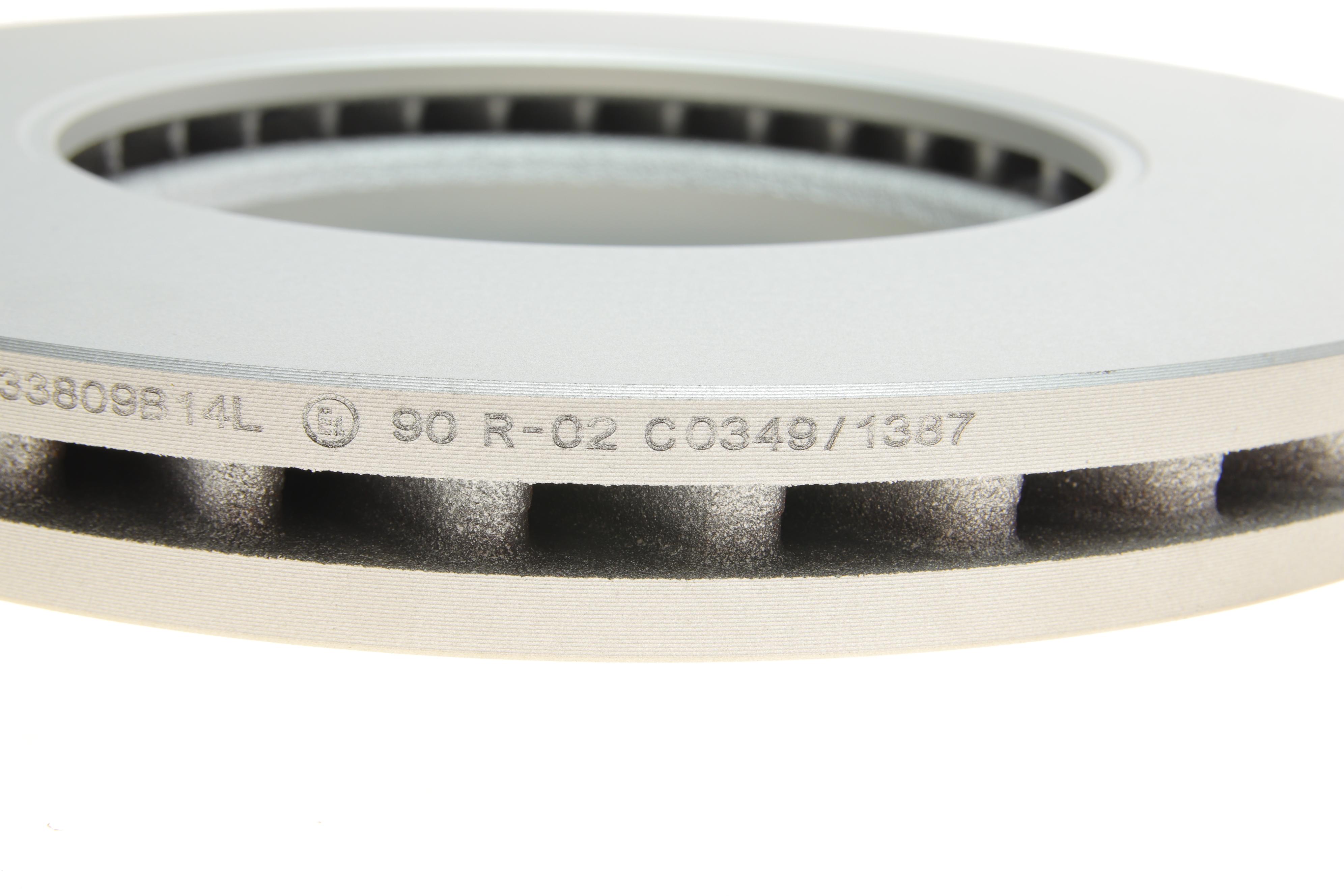 Диск тормозной (передний) MB E-class (W211/S211) 03-09 (303.9x30) (с покрытием)