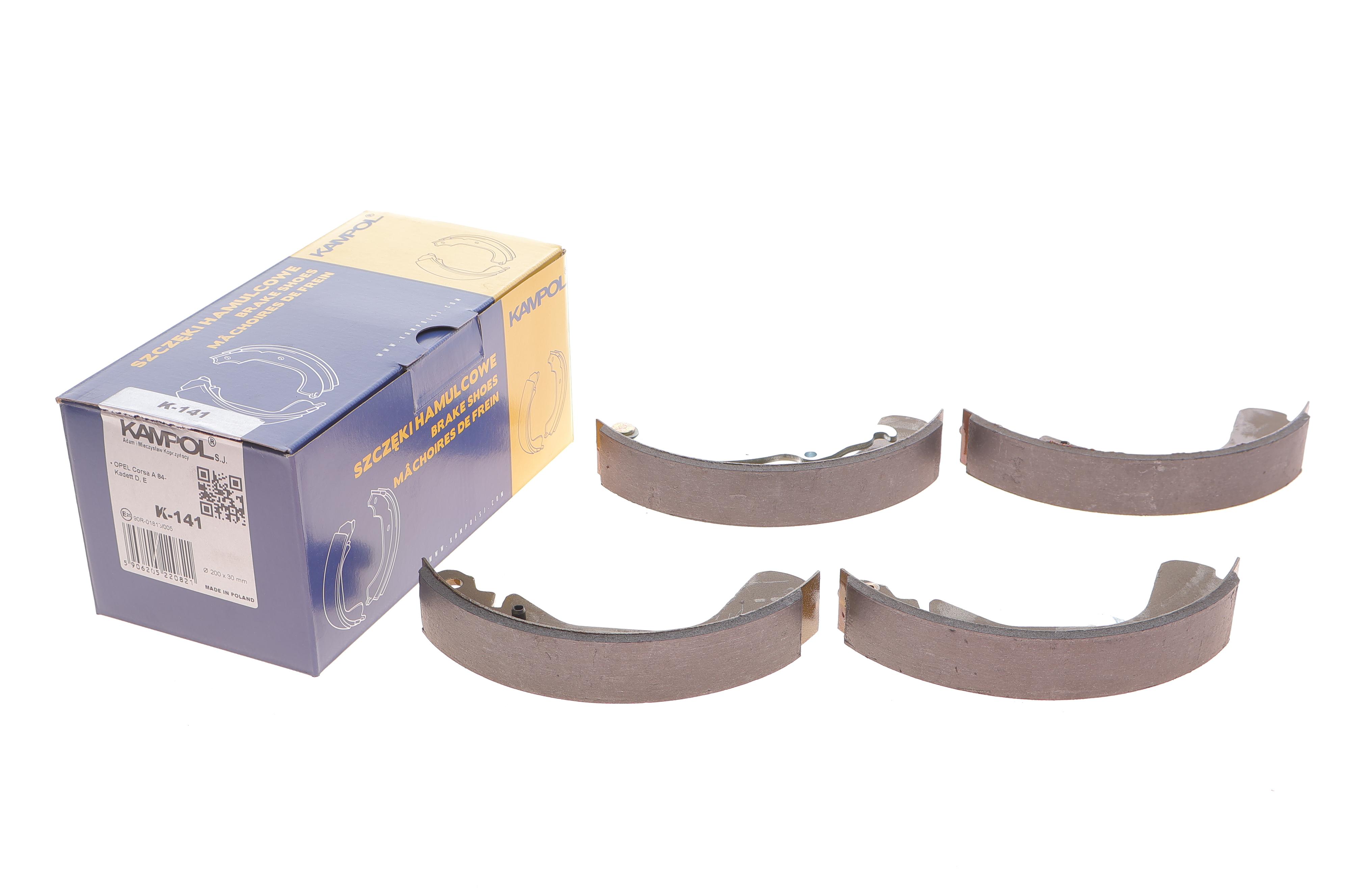 Колодки гальмівні (задні) Opel Corsa/Kadett -94 (барабанні) (200x30)
