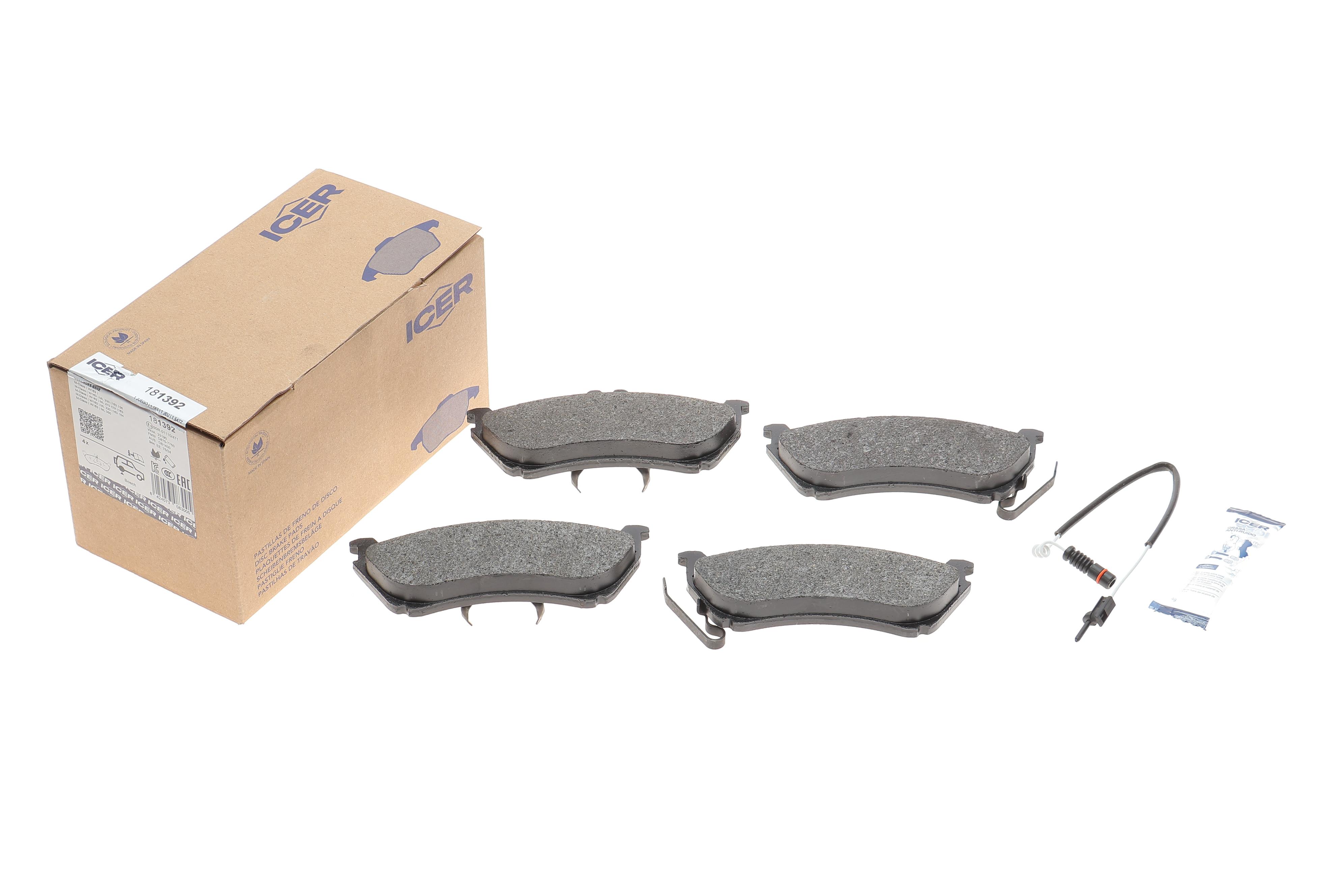 Колодки тормозные (задние) MB M-class (W163) 98-05