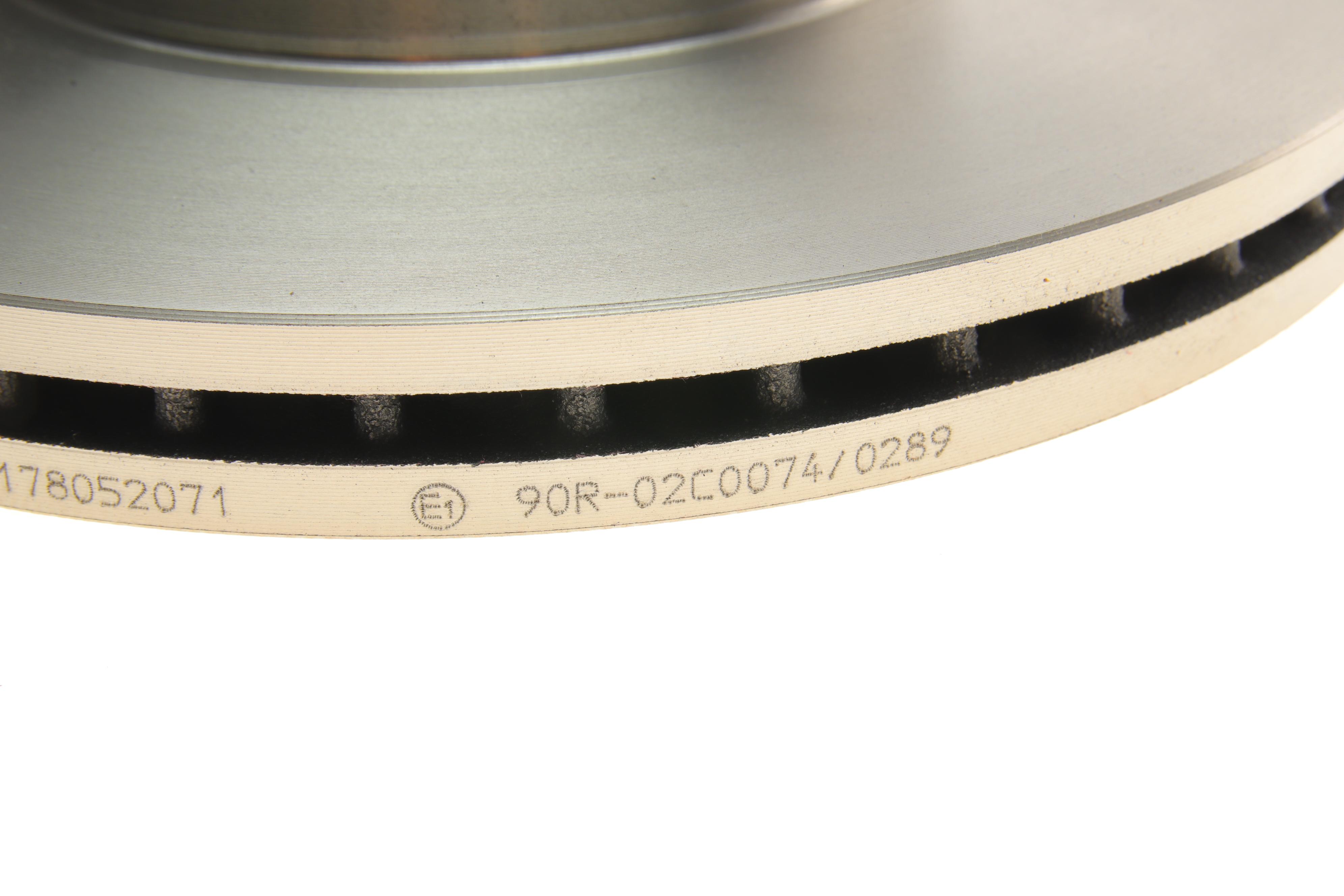 Диск гальмівний (передній) Totota Avensis 03-08 (277x26)