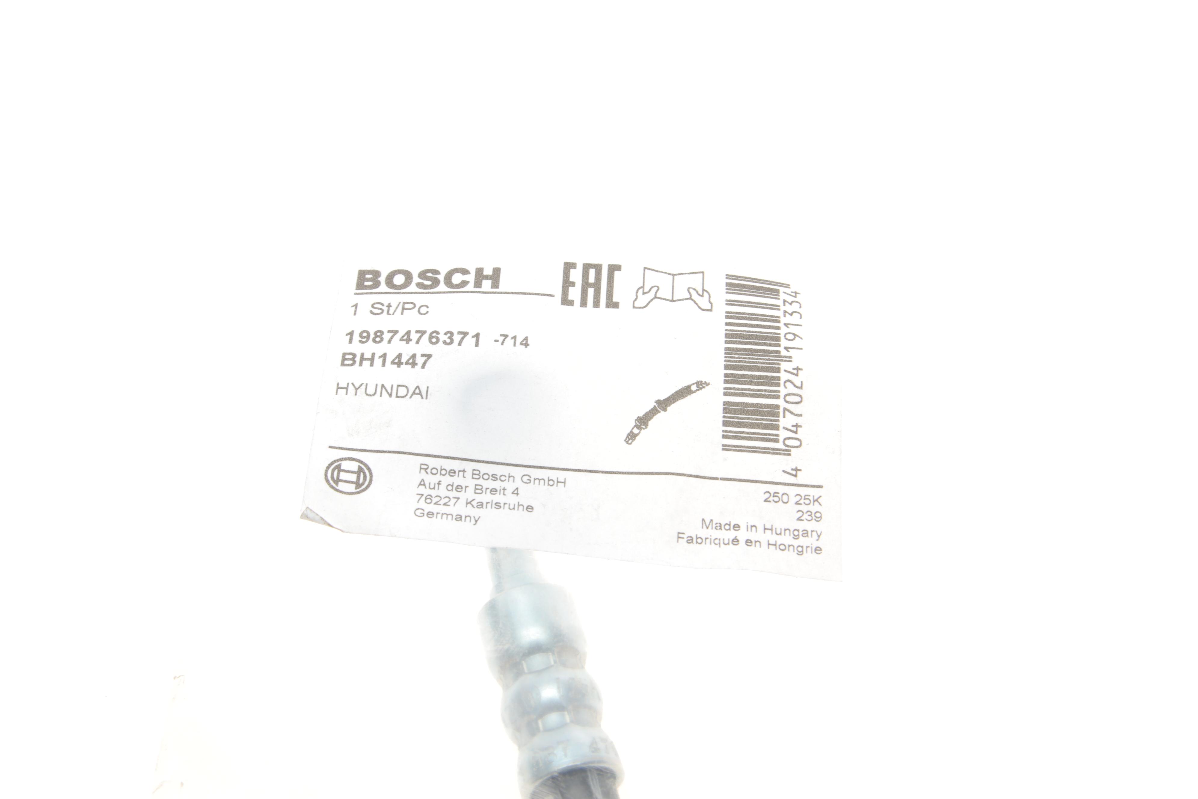 Шланг гальмівний (передній) Hyundai Santa Fe 01-06 (R) (L=484mm)