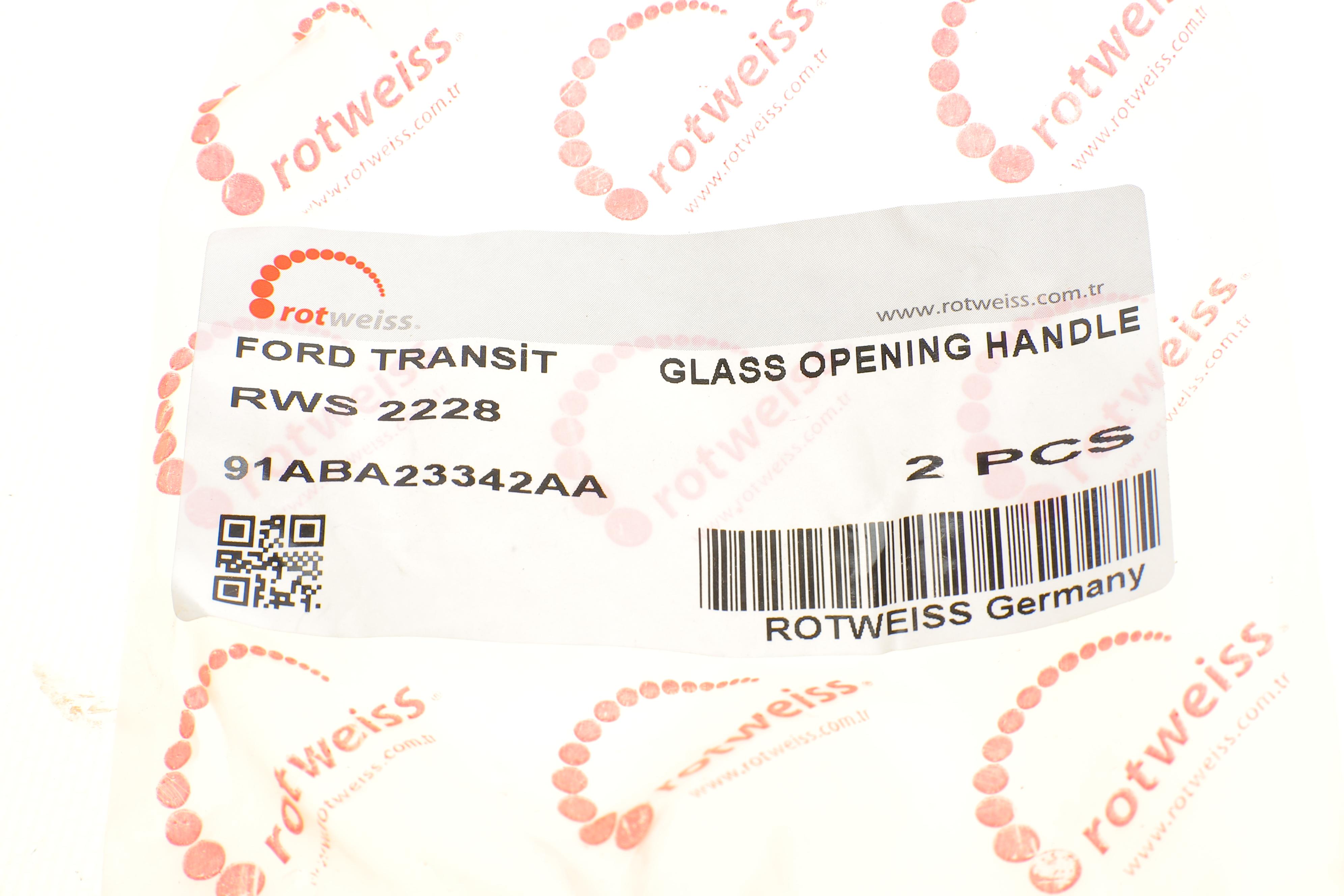 Ручка стеклоподъемника Ford Transit 91-06 (чорная)