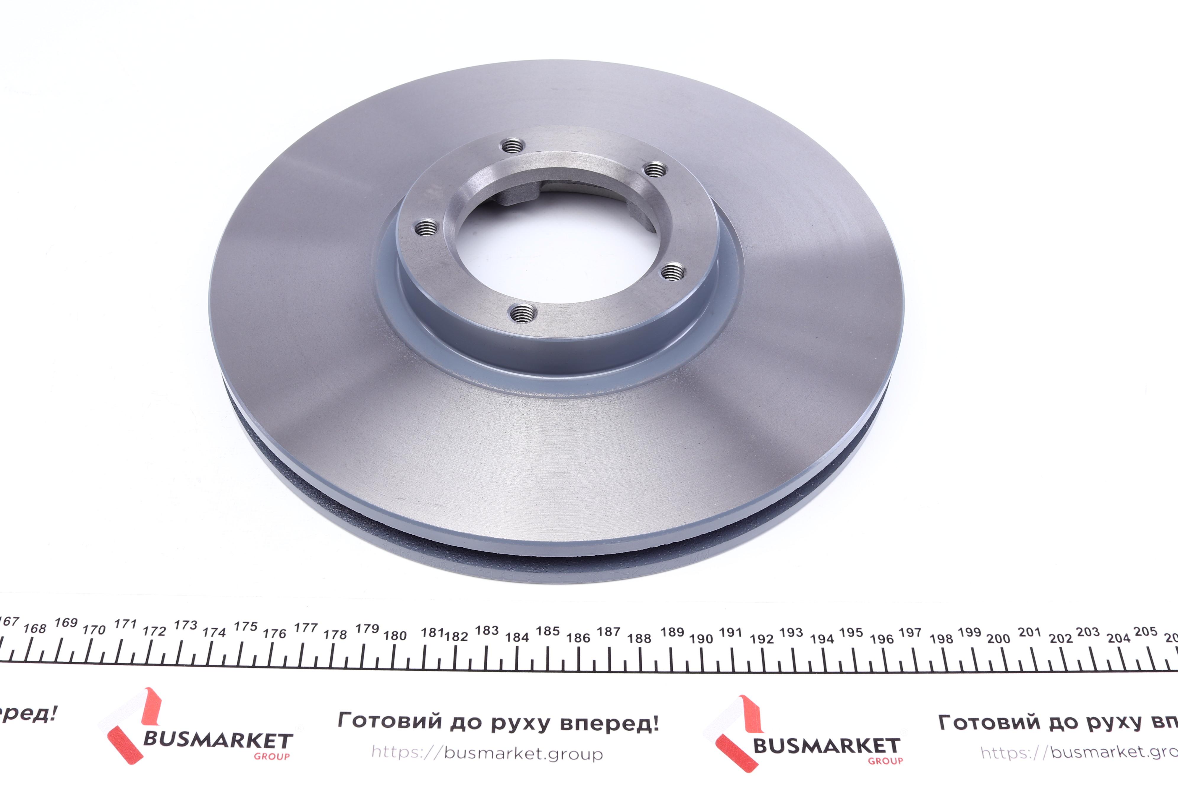 Диск тормозной (передний) Ford Transit 91-00 T15" (270x24)