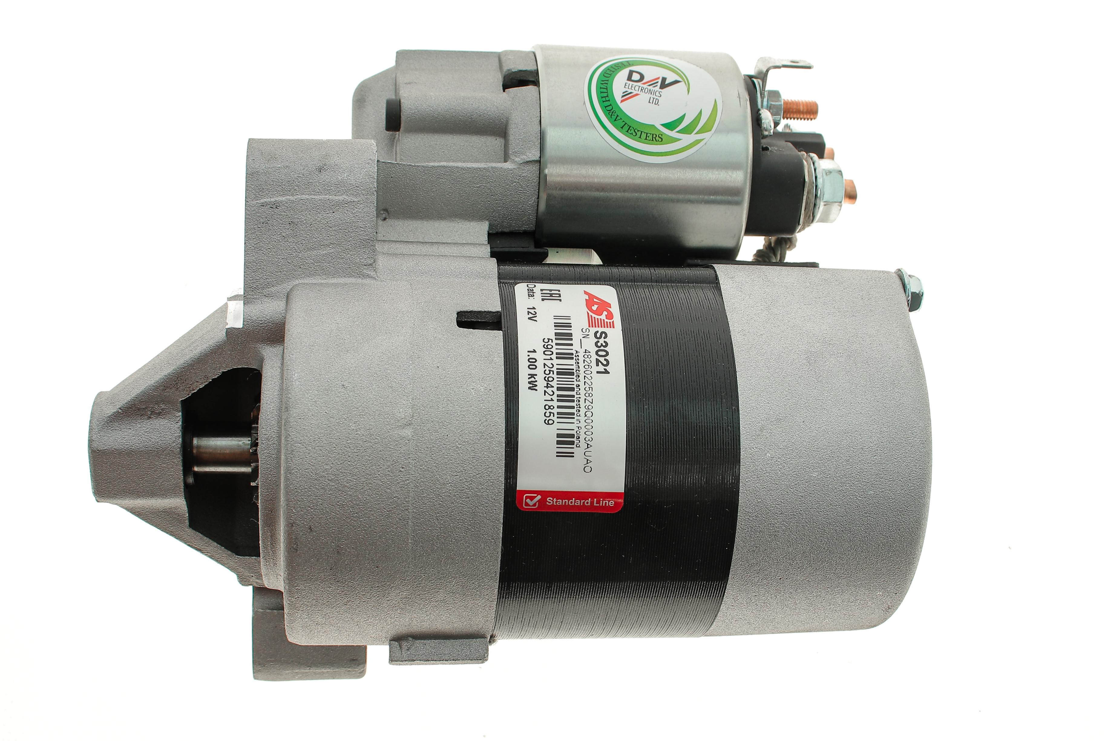 Стартер Renault Kangoo 1.4 97- (12V/1kw) (z=8)