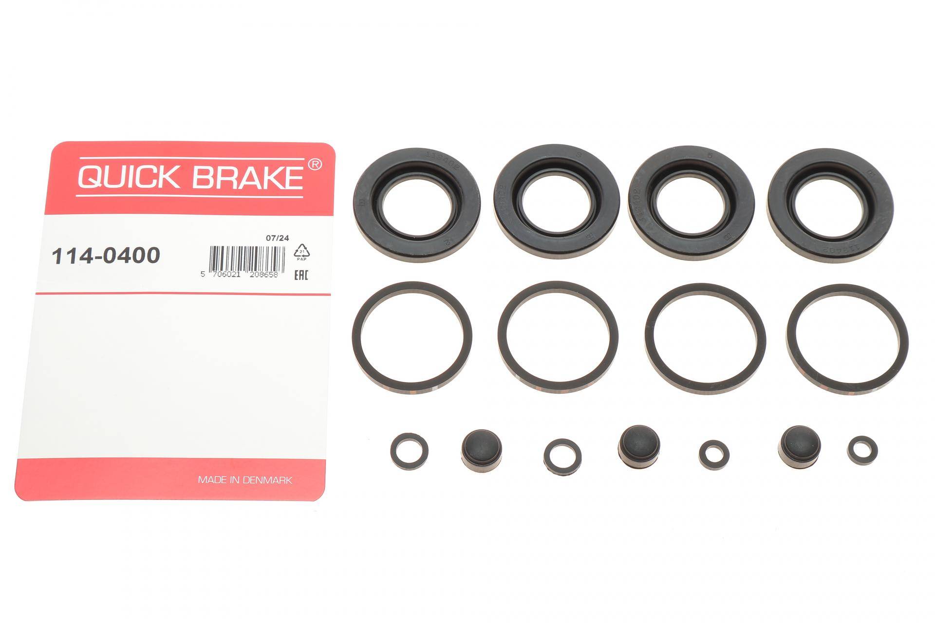 Ремкомплект супорта (переднього) Skoda Rapid 84-91 (d=34mm) (Ate)