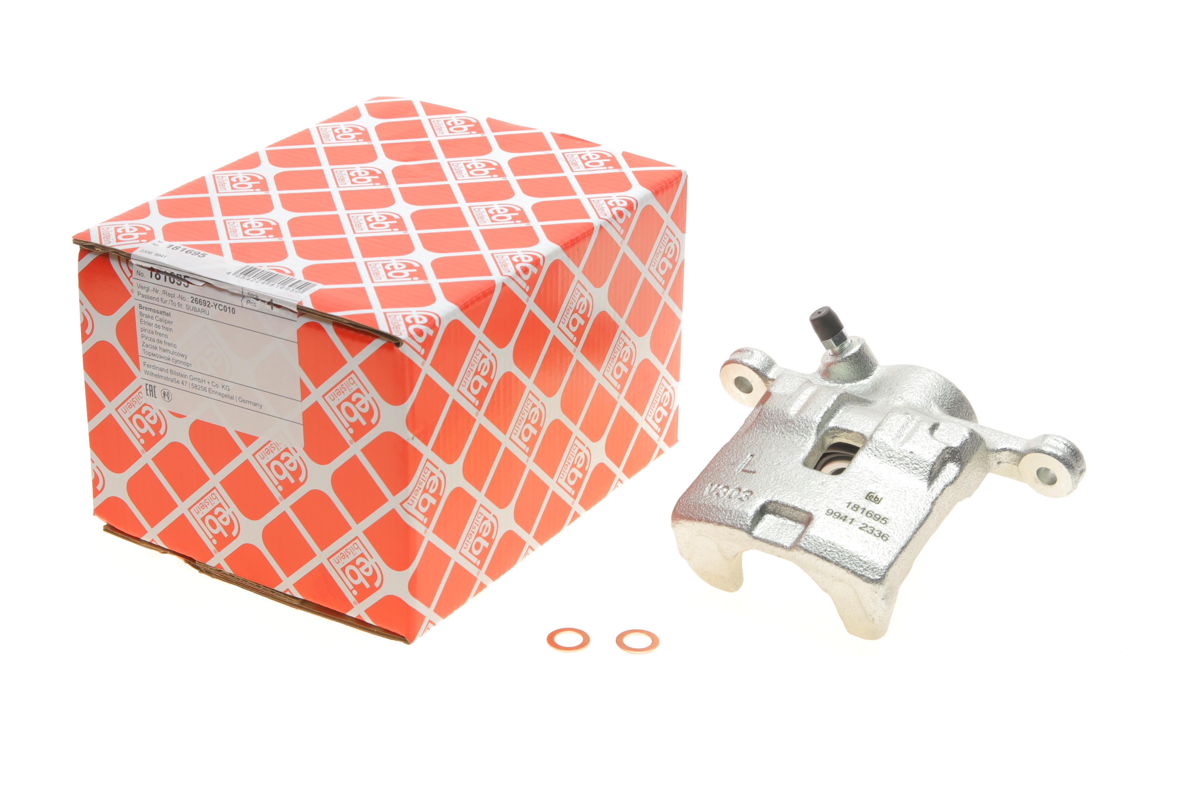 Суппорт тормозной (задний) (L) Subaru Forester/Impreza 07- (d=38mm)