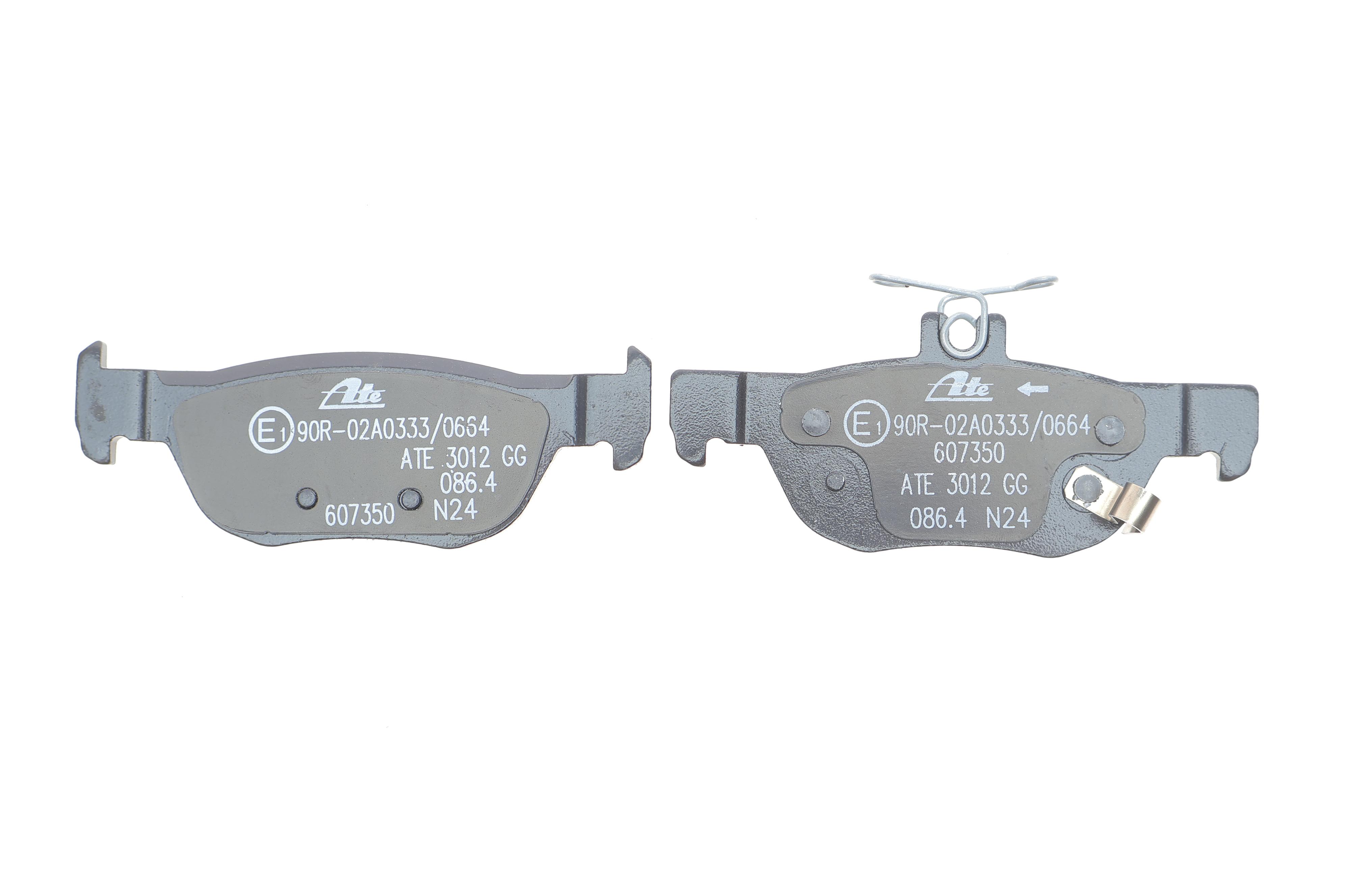 Колодки гальмівні (задні) Mazda 3 18- (Ate)