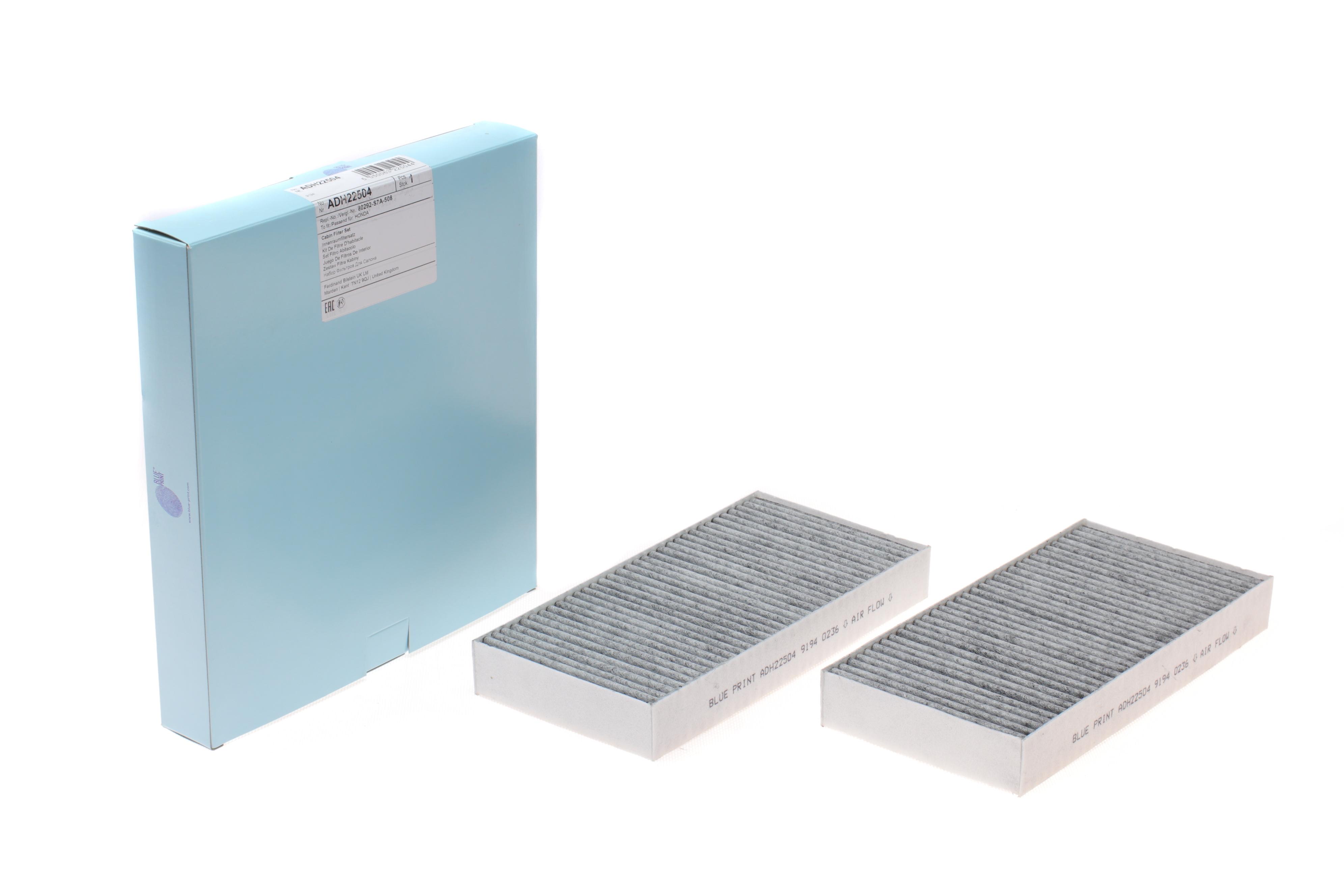 Фільтр салону Honda Civic 00-06/CR-V 01-12 (к-кт 2 шт.)