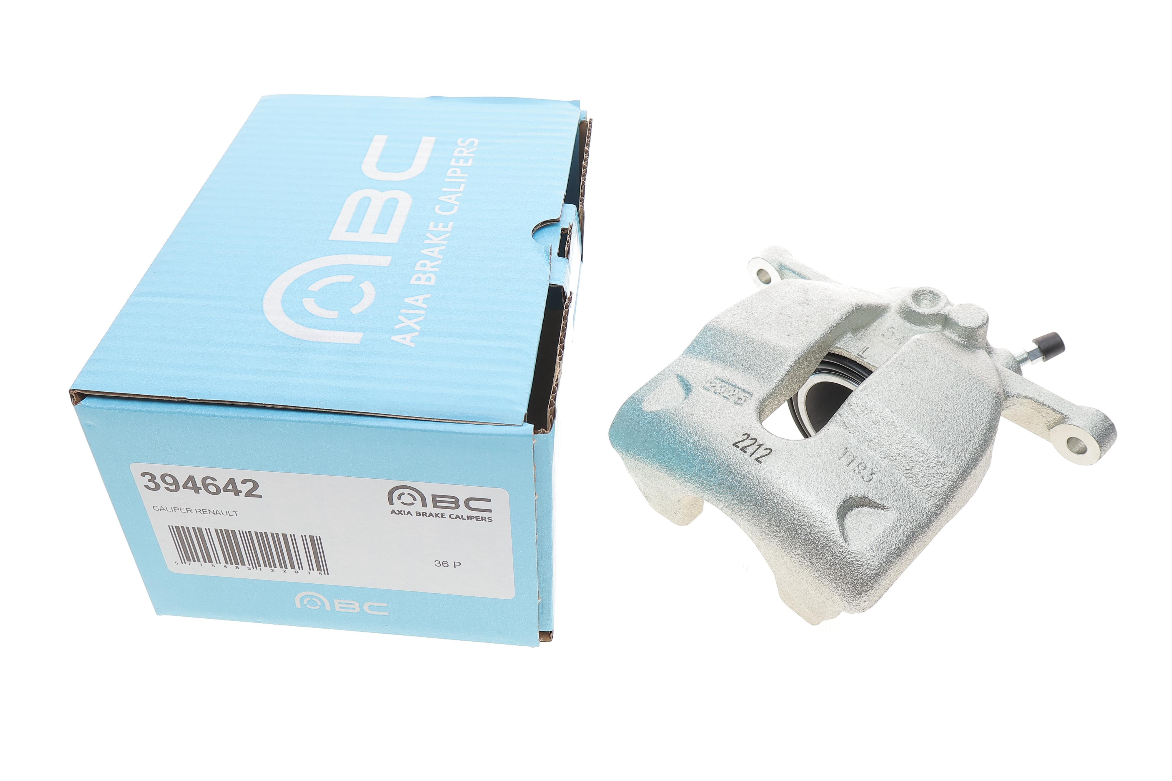 Супорт гальмівний (передній) (L) Renault Kangoo 08- (d=54mm) (TRW) (для диска d=280mm)