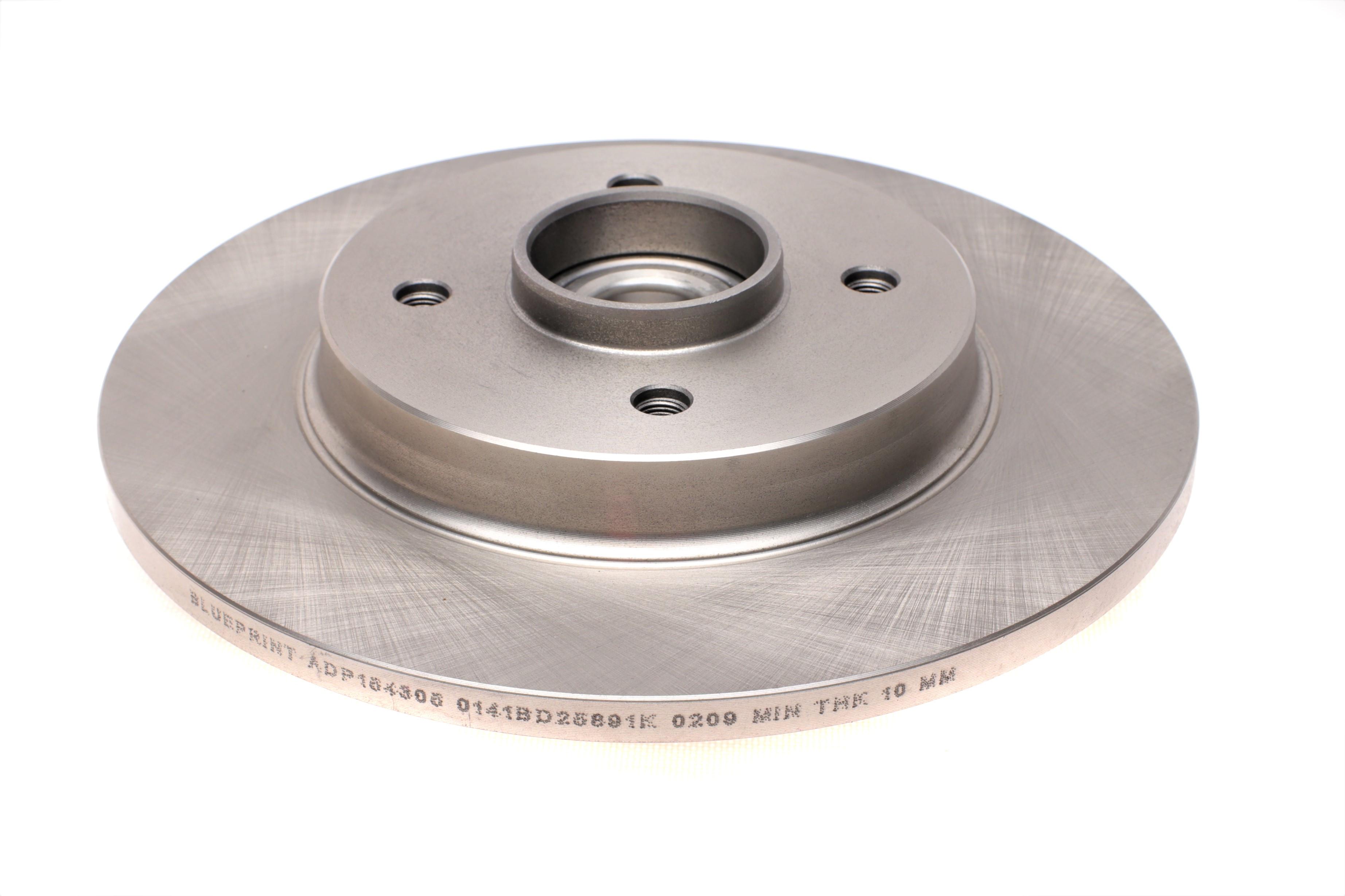 Диск гальмівний (задній) Citroen Berlingo/Peugeot Partner 08- (267.8х12) (+ABS) (з підшипником)