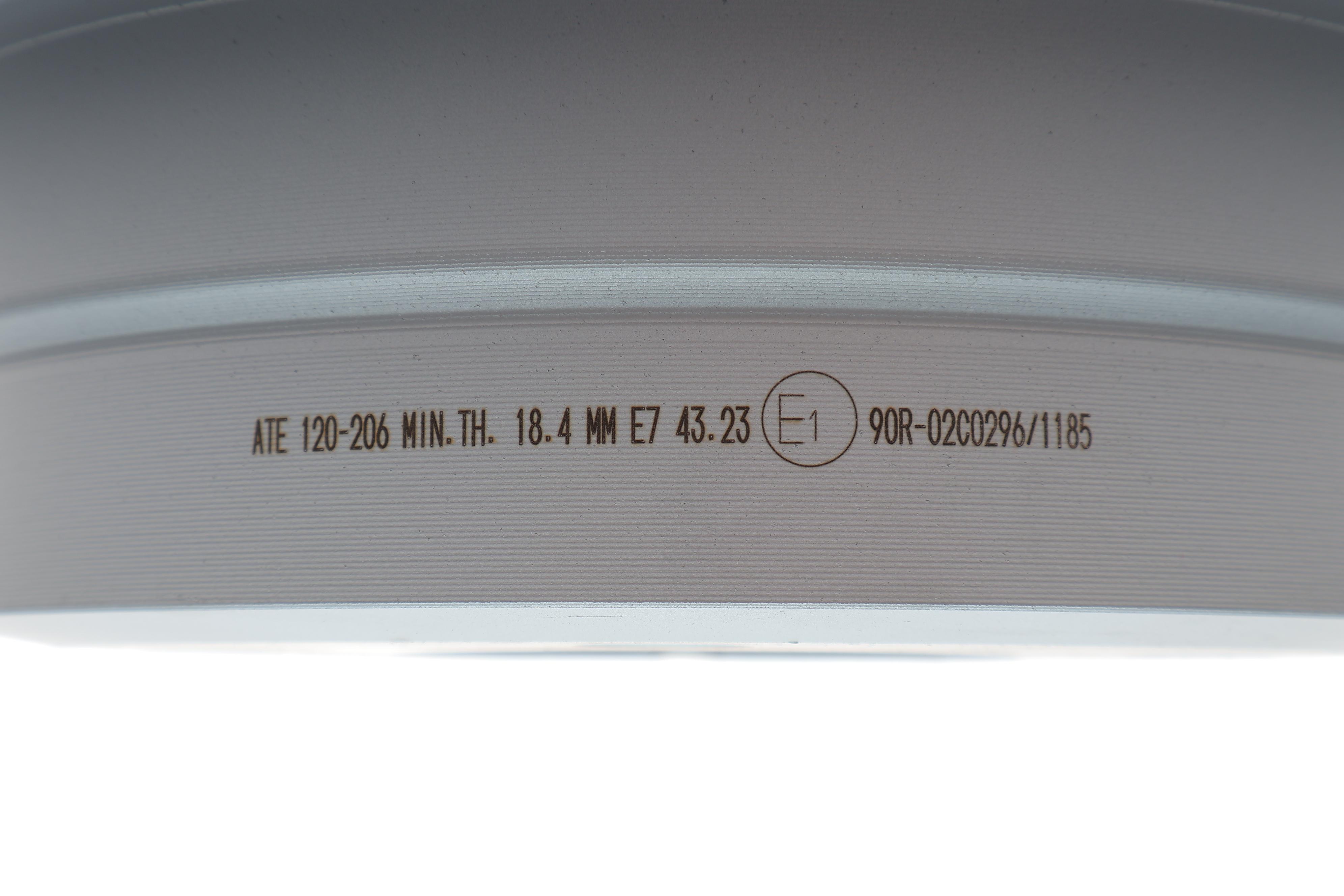 Диск гальмівний (задній) BMW X5 (E70/F15) 07-/X6 (F16) 09- (320x19.9) (з покриттям) (вентильований)