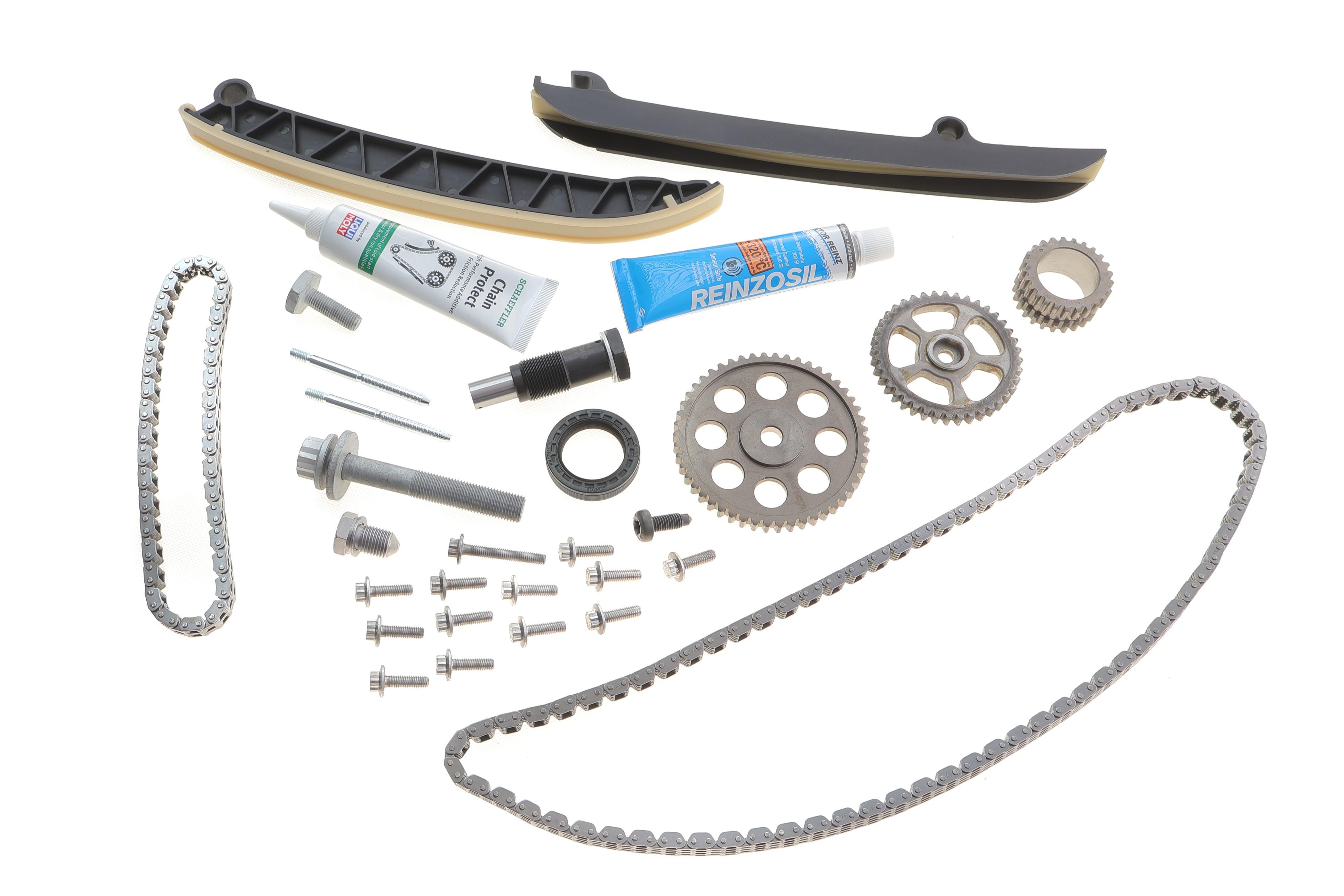 Комплект ланцюга ГРМ VW Caddy III 1.2 TSI 10-15, (ланцюг INA)