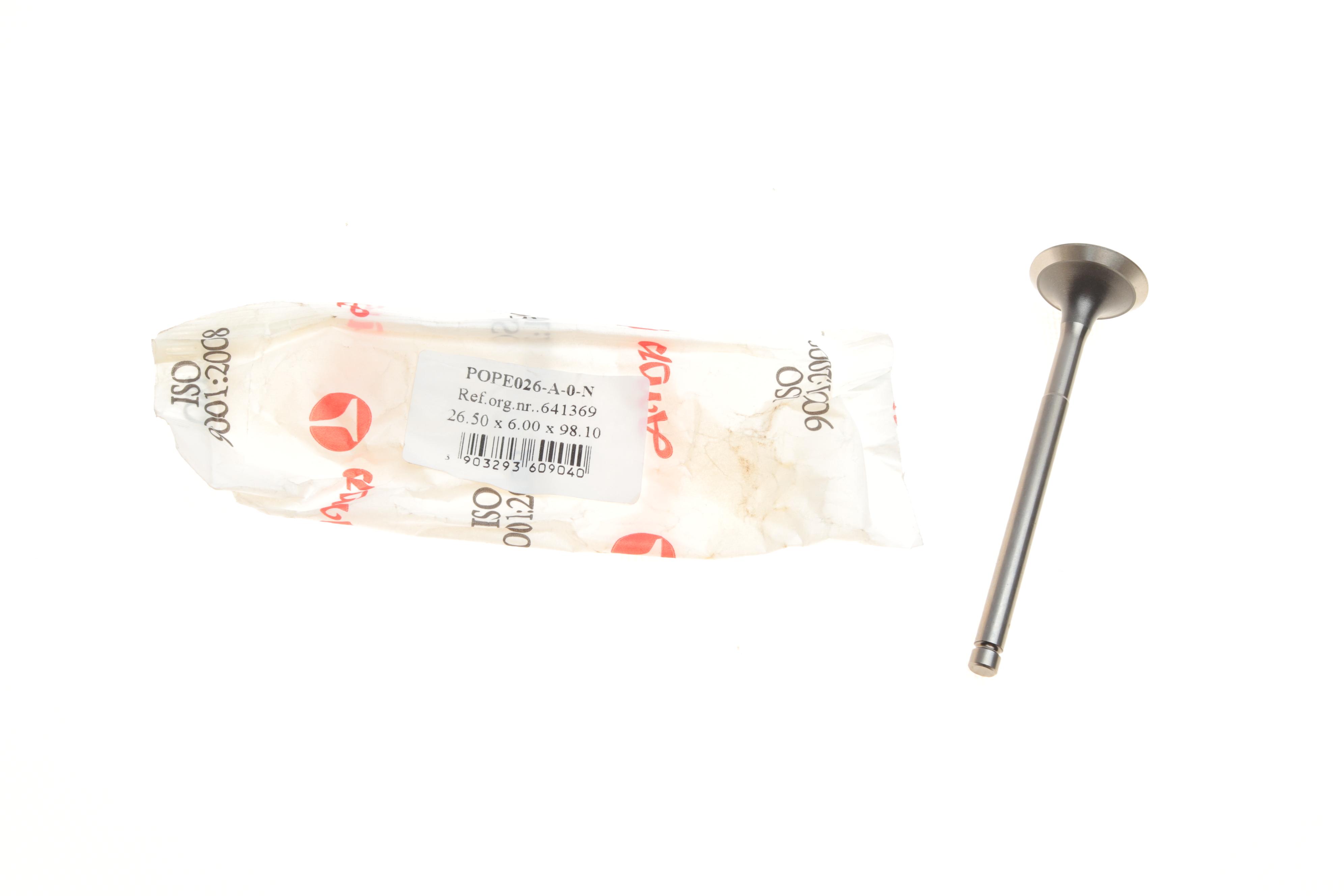 Клапан (выпуск) Opel Combo/Astra H/G 1.7CDTI/DI 00- (26.5x6x98.1) (азотированные)