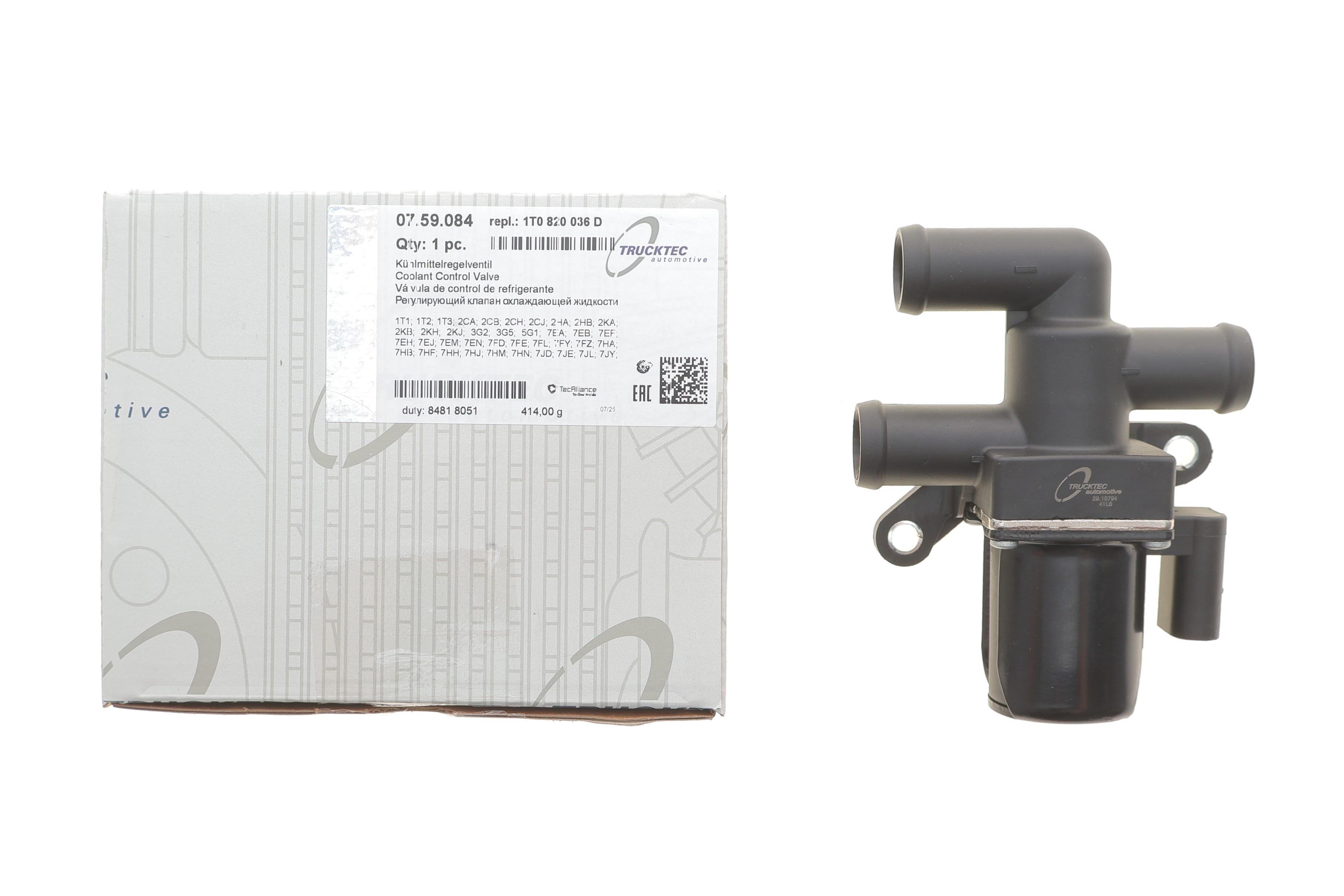 Кран пічки VW Caddy III 1.9TDi 04-10/T5 1.9-3.2 V6 03- (електро)