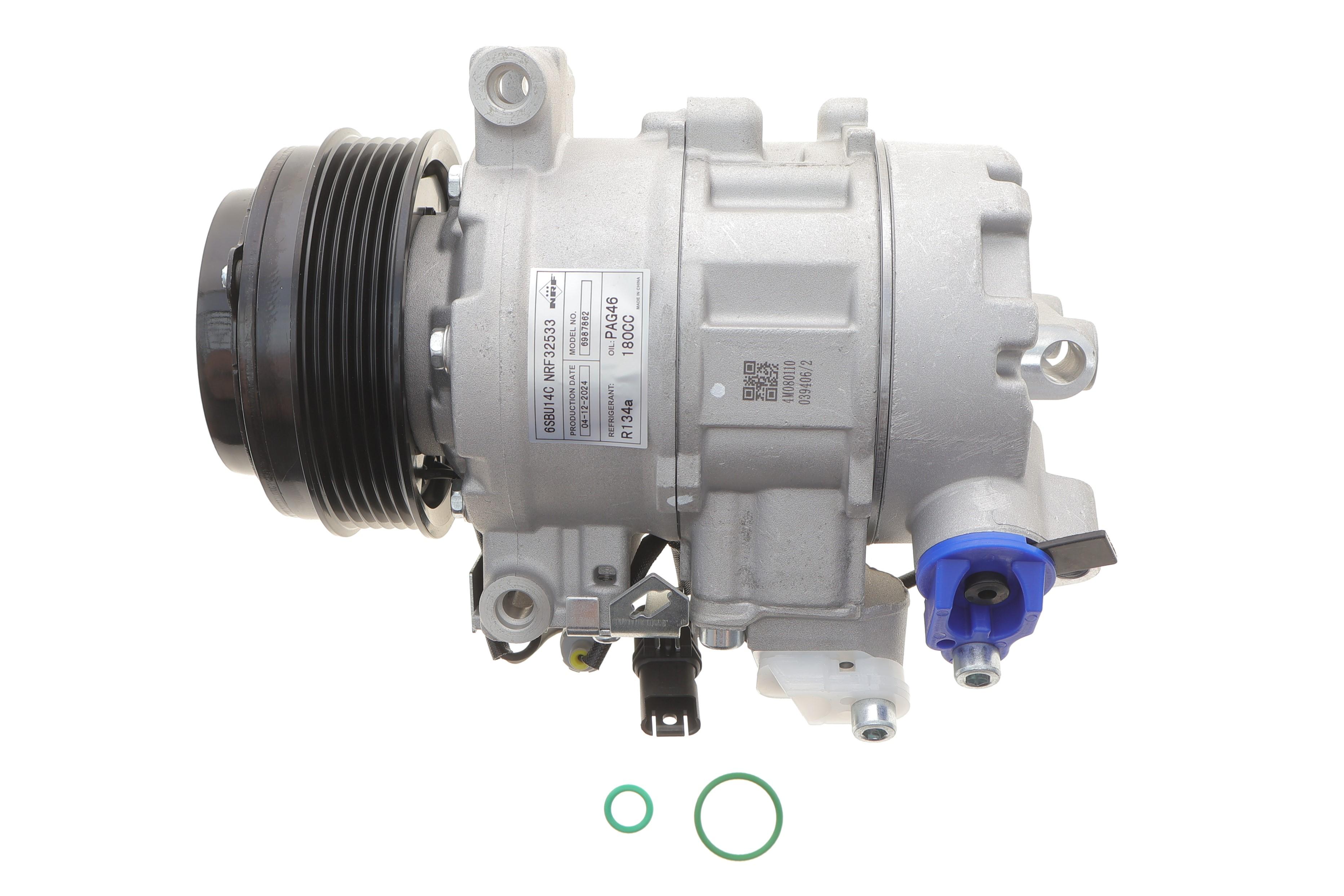 Компрессор кондиционера BMW 3 (E90)/5 (E60)/X1 (E84) 05-12 N47/N57