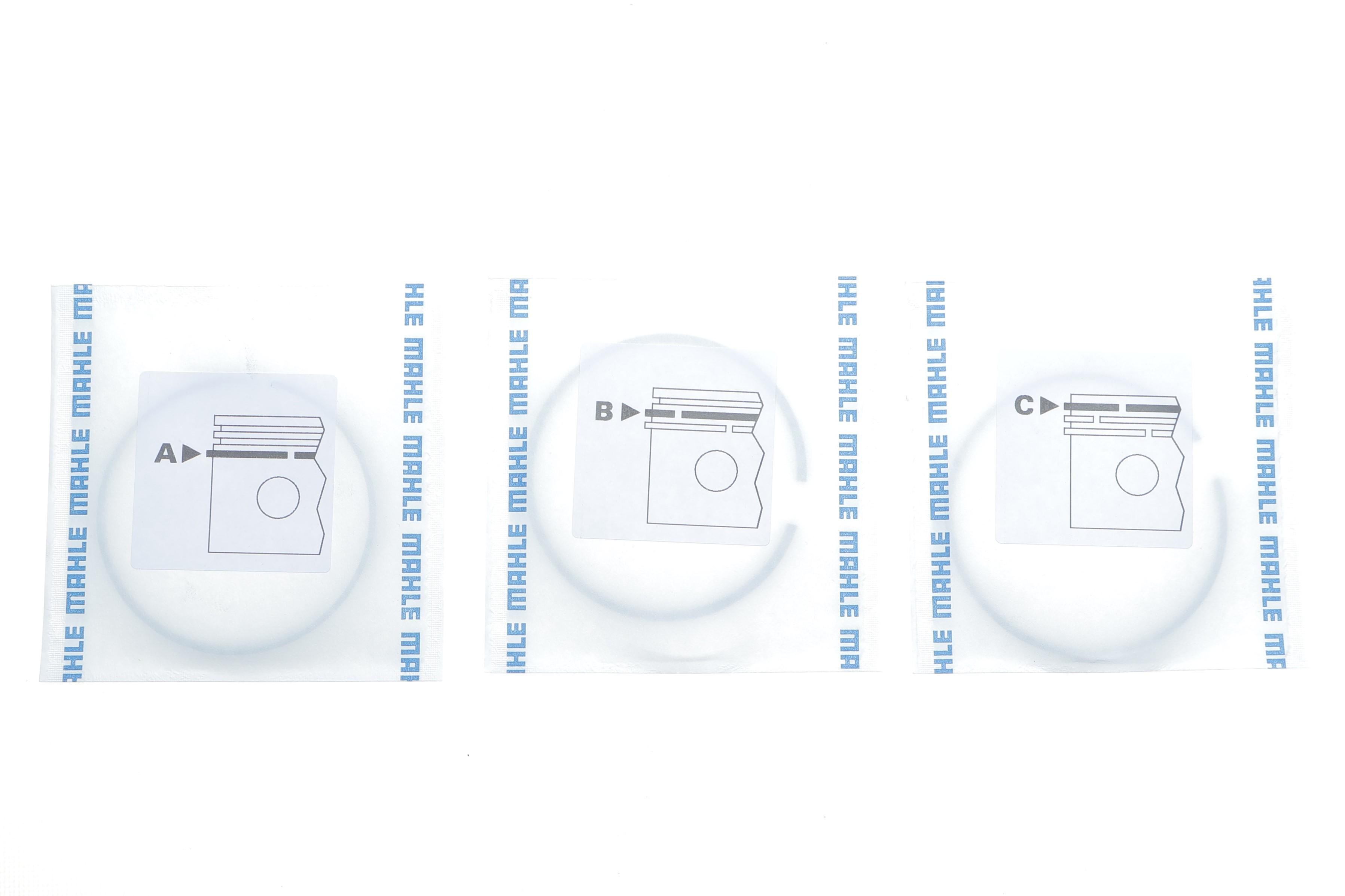 Кольца поршневые MB E-class (W212/W213)/M-class (W164/W166) OM642 3.0D (83.00mm/STD) (2-2-2)