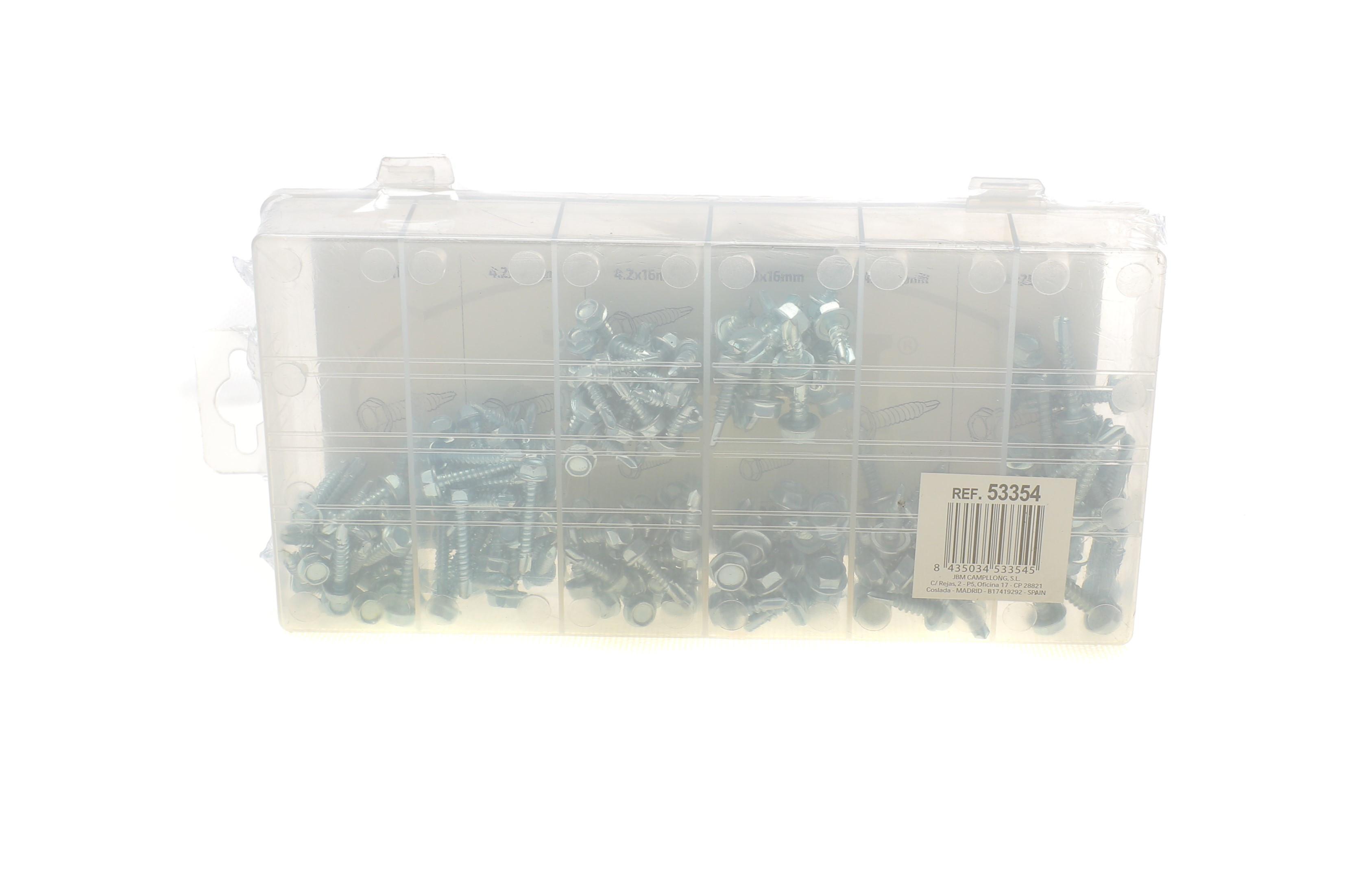 Набір гвинтів із 6-гранною головкою (200шт)