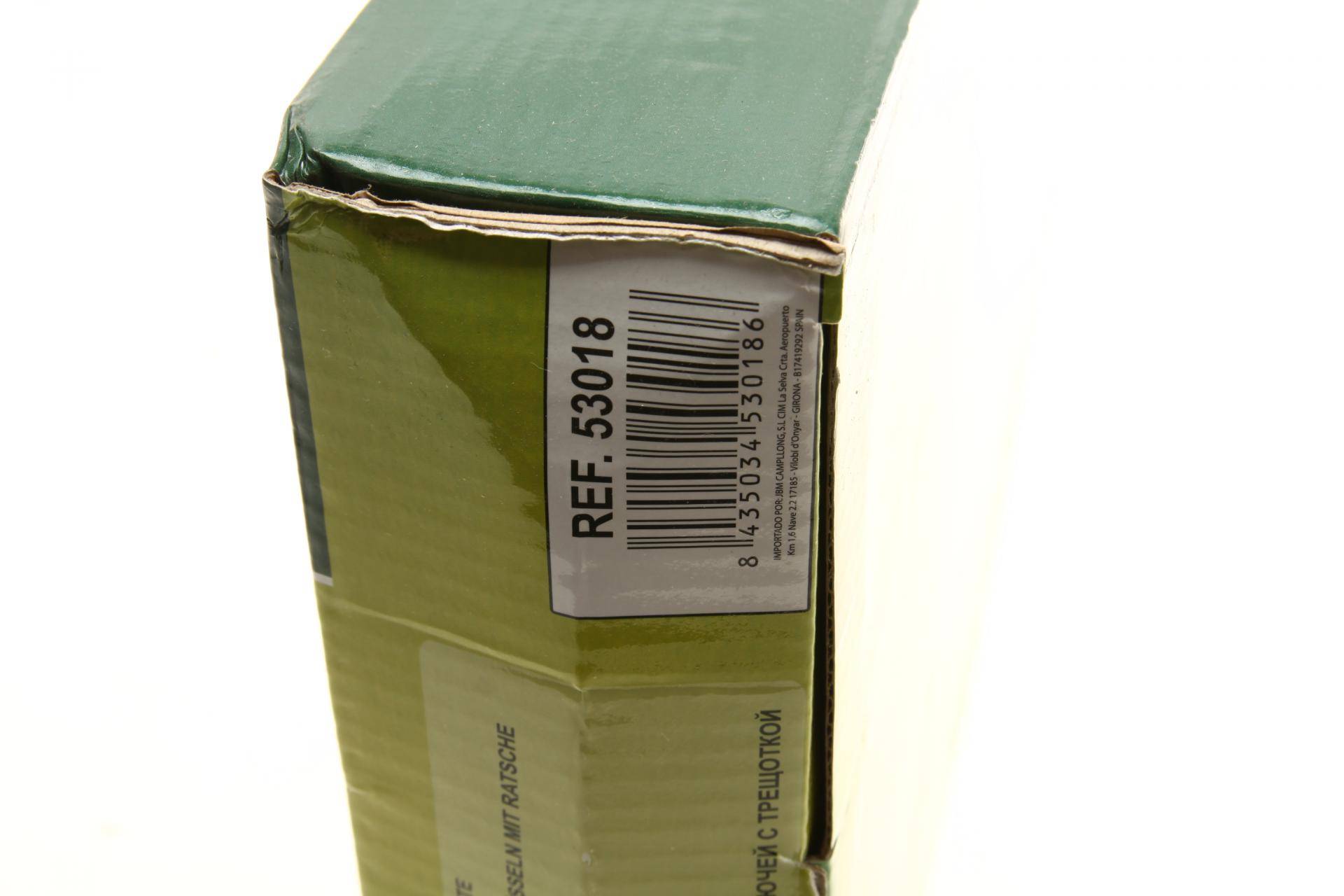 Набір ключів накидних з тріскачкою 8x9-17x19 мм 6 од.