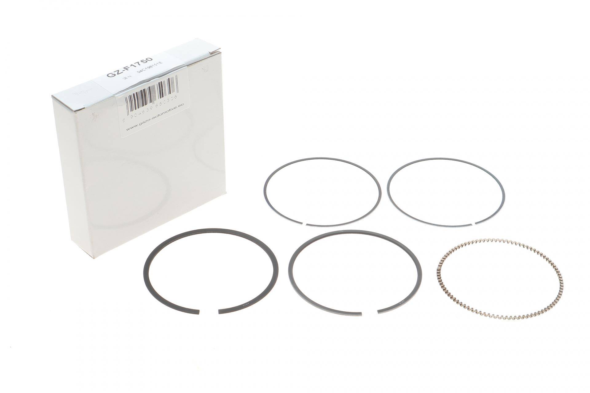 Кільця поршневі VW Caddy IV 1.0 TSI/1.4 TGI CNG 15- (74,50mm/STD)