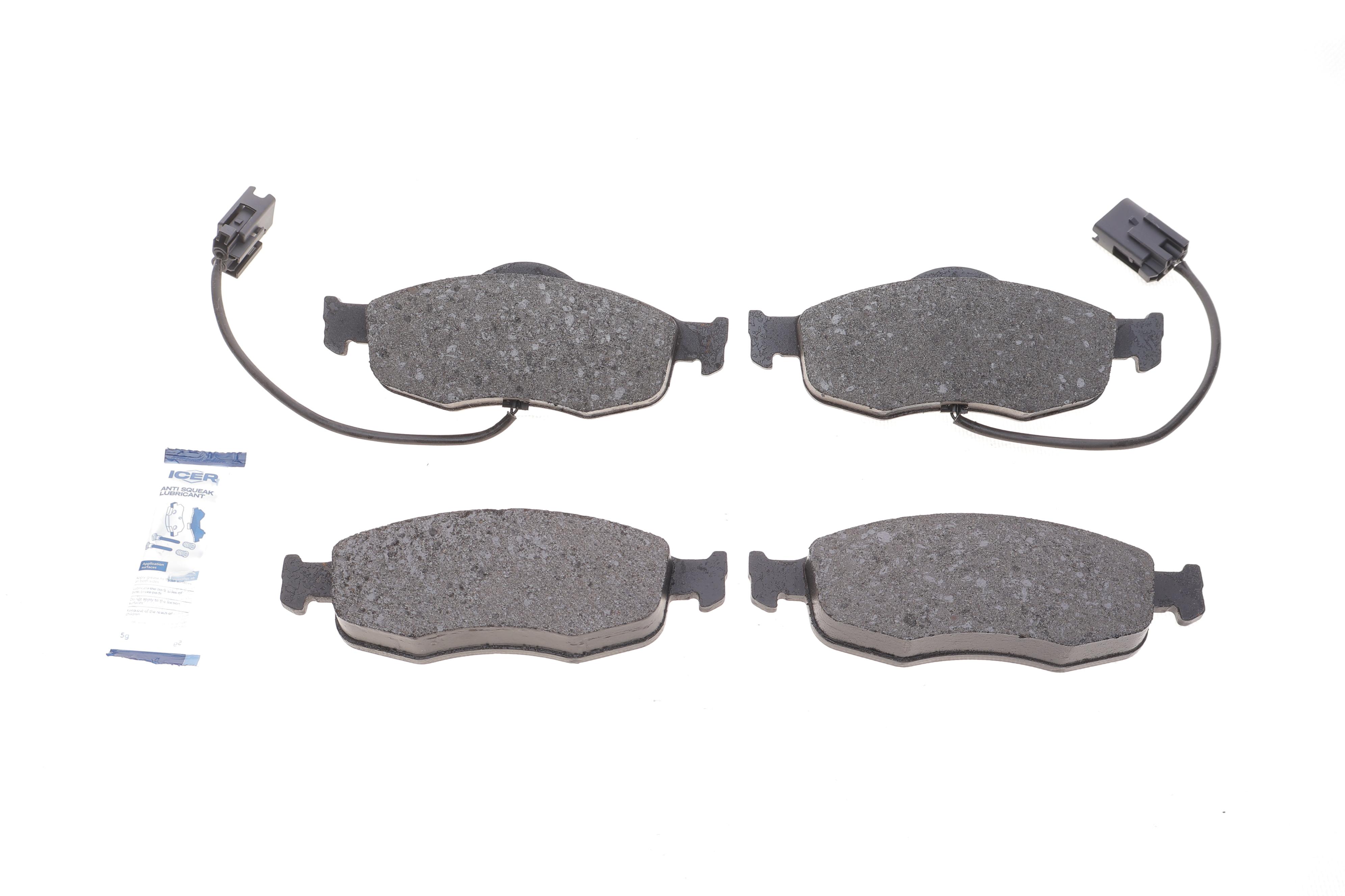 Колодки тормозные (передние) Ford Mondeo/Scorpio 86-00 (+датчик)