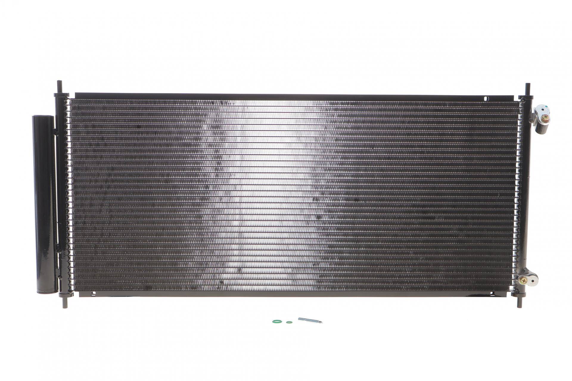 Радіатор кондиціонера (з осушувачем) Honda Jazz 1.2-1.5 VTEC/iDSi 02-08