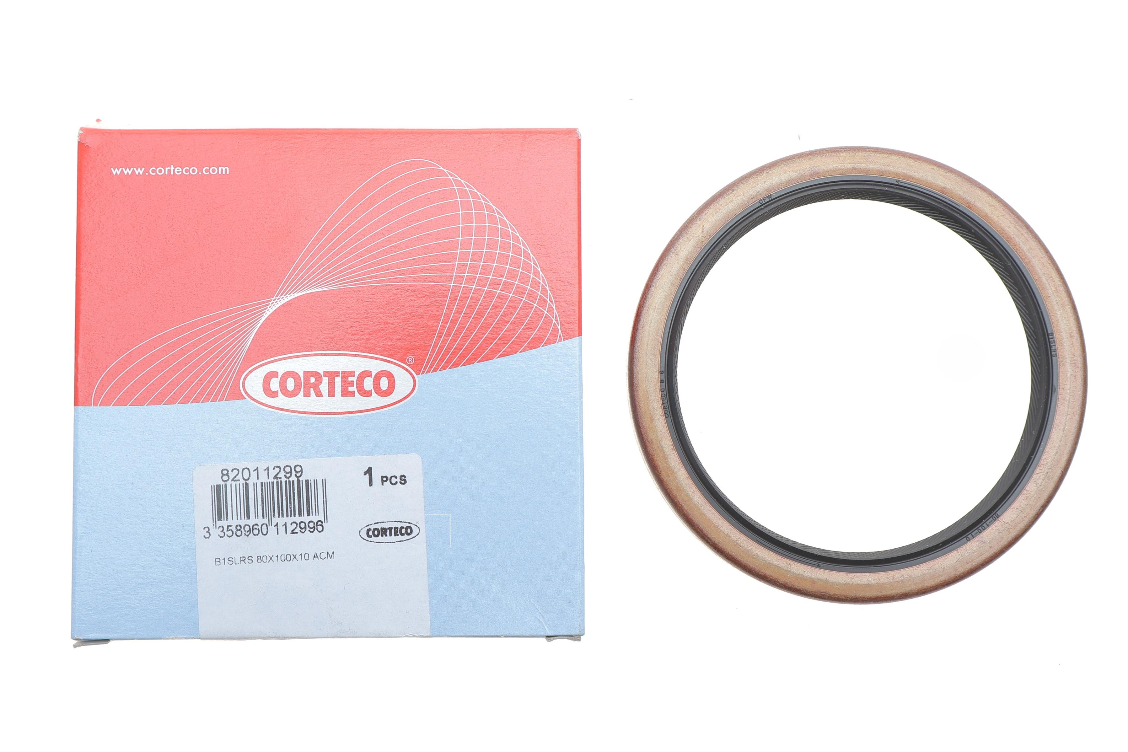 Сальник колінвалу (передній) Fiat 124/132/Iveco MK -91 (80x100x10)