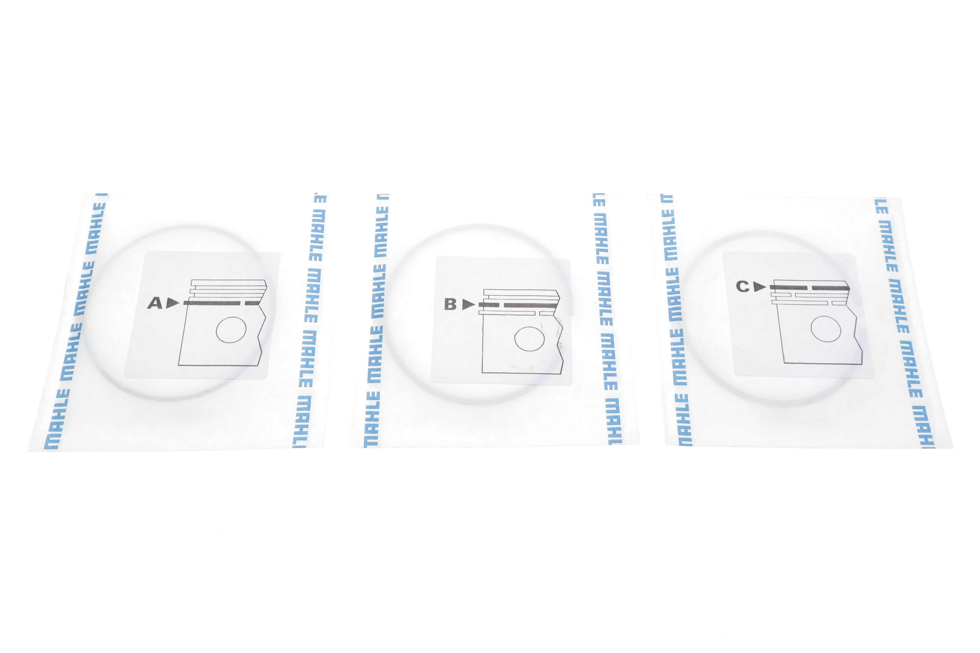 Кольца поршневые VW T5 2.5TDI (BNZ) 03-09 (81.0mm/STD) (1.75-2-3)