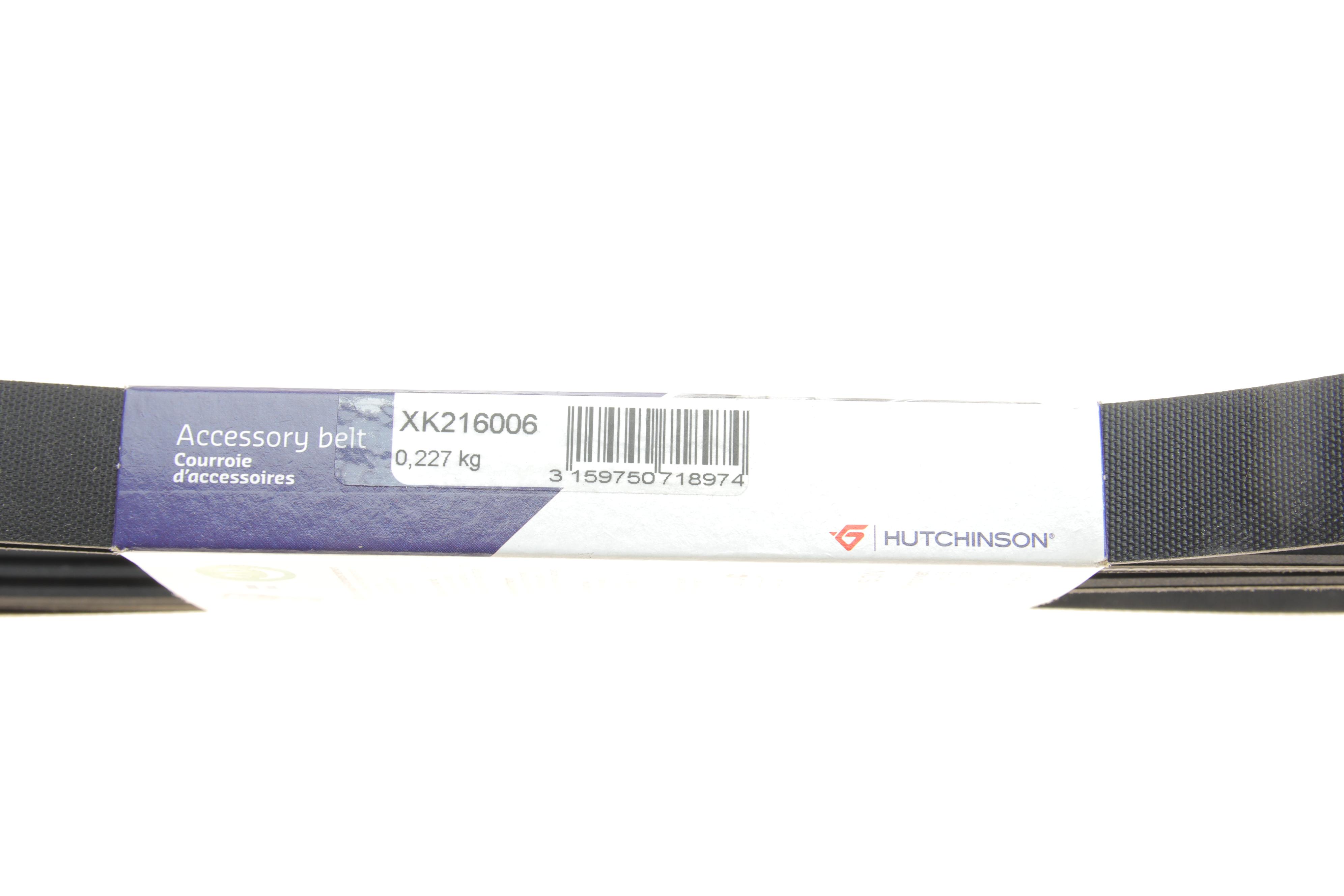 Ремінь генератора MB Vito (W638) 2.2CDI (6PK2160)