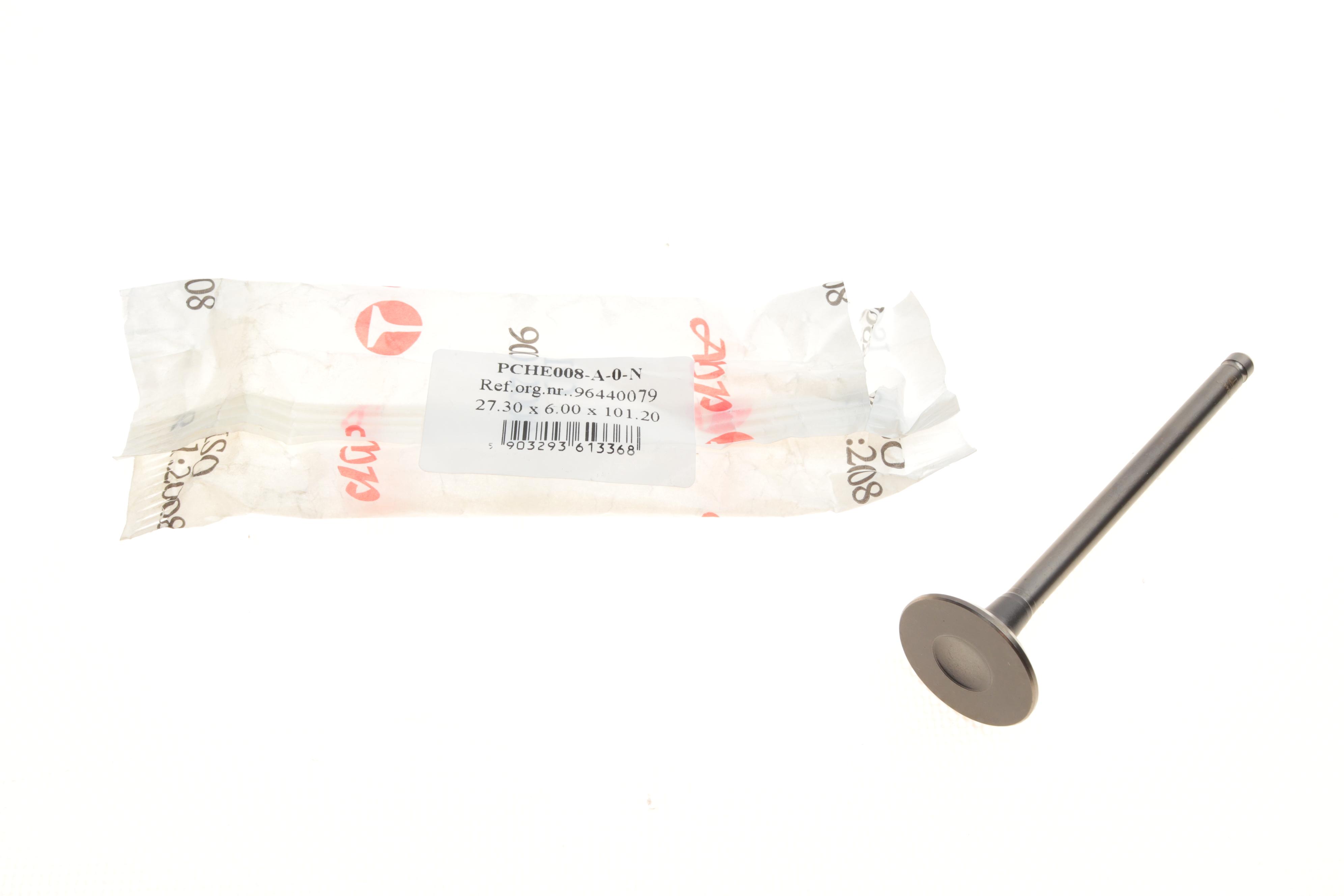 Клапан (випуск) Chevrolet Aveo/Kalos/Lacetti 1.4 03- (27.3x6x101.2) (азотований)