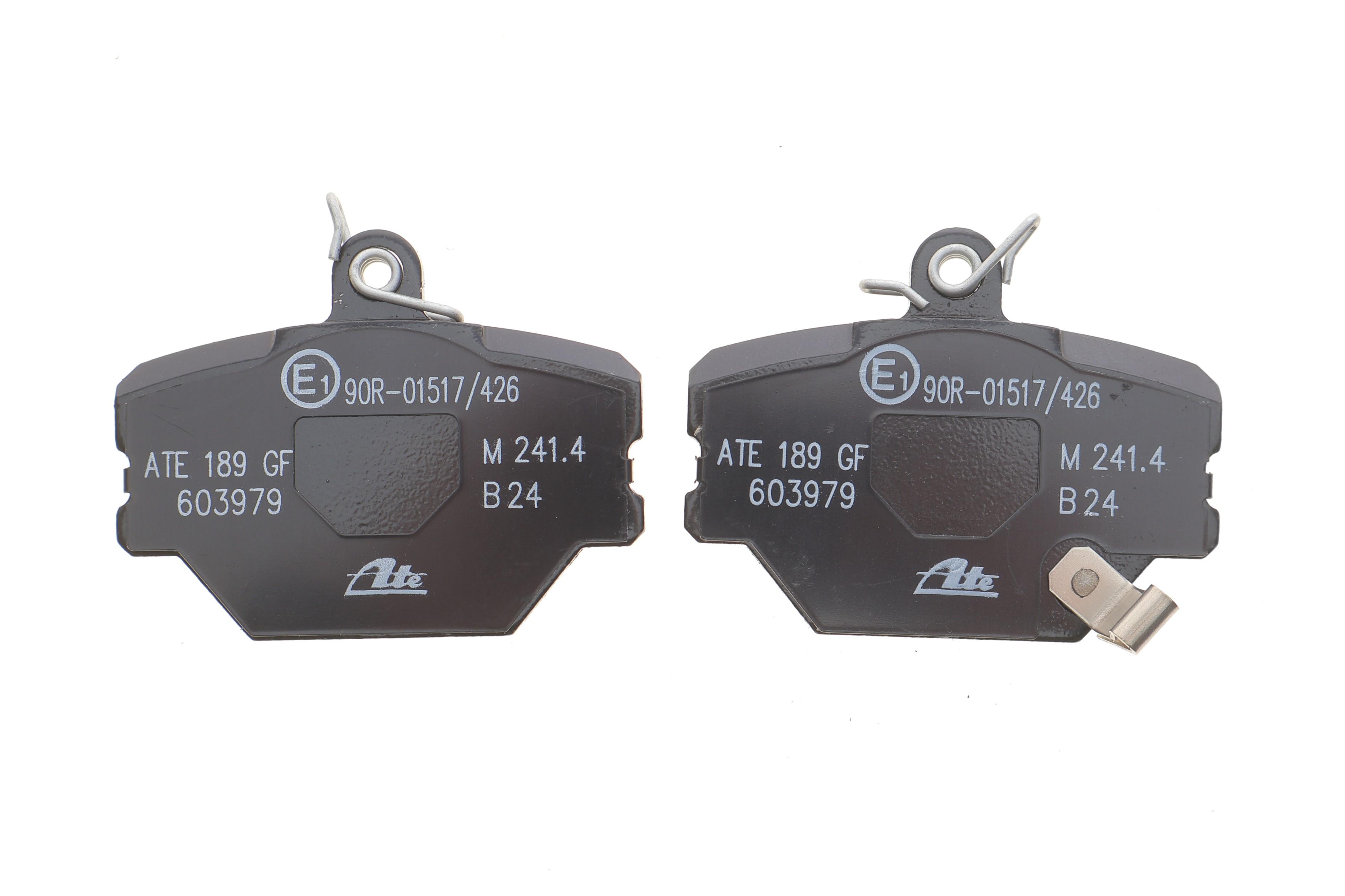 Колодки гальмівні (передні) Smart 0.6/0.7/1.0i/0.8cdi 98-