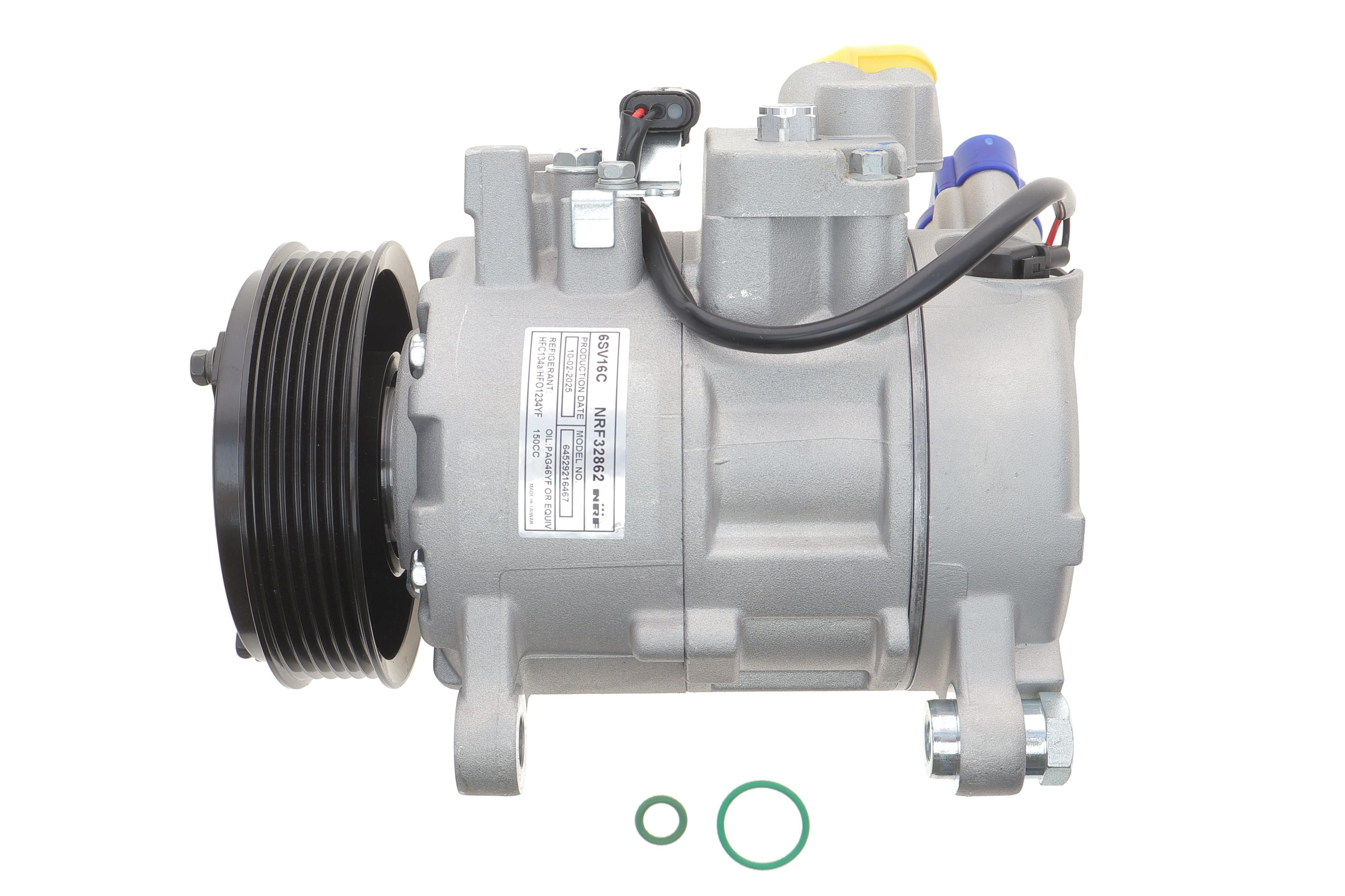 Компрессор кондиционера BMW 3 (F30/F80) 2.0i/3.0d (N57/N26/N57/N20) 12- (6PK/d=110mm)