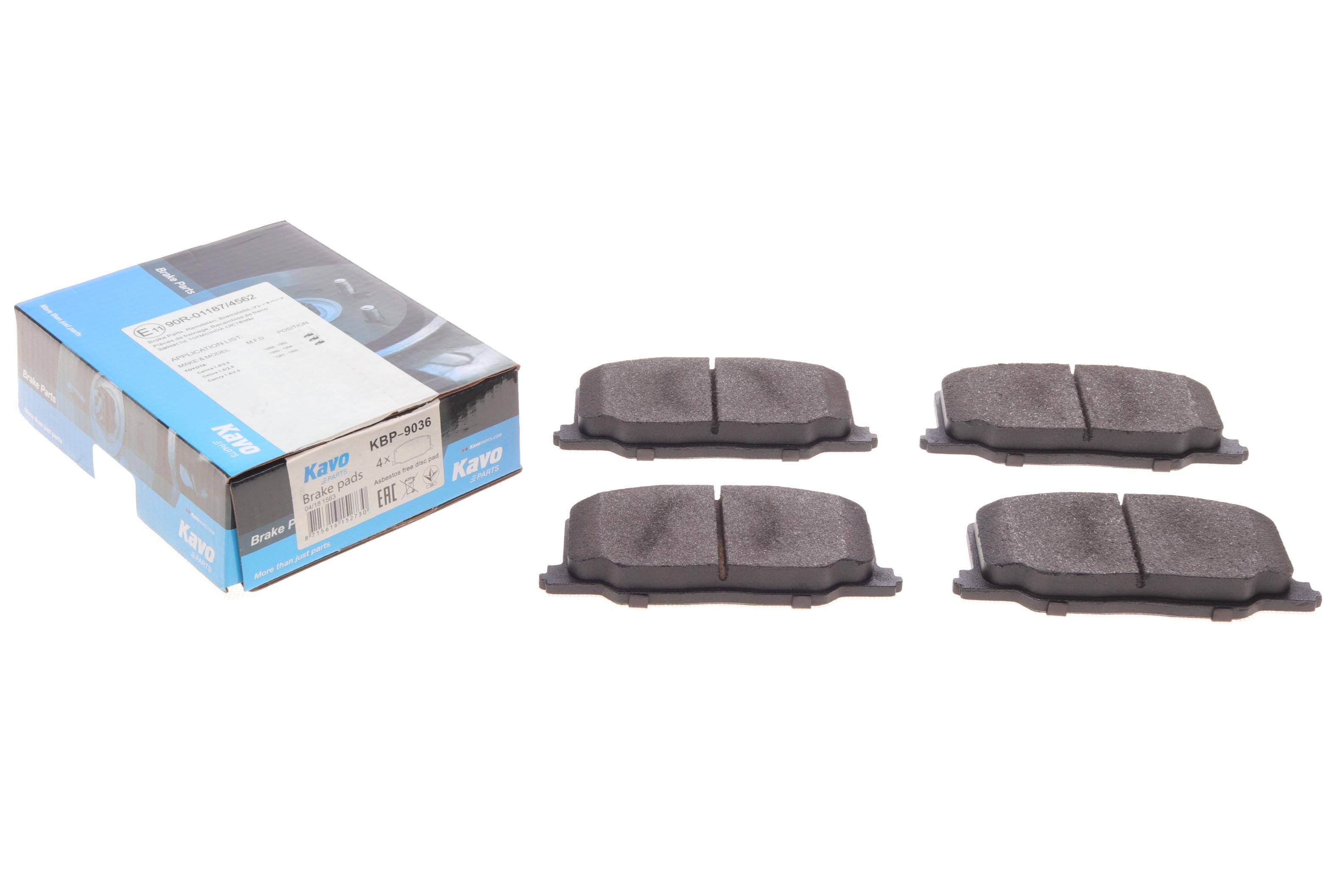 Колодки тормозные (передние) Toyota Avensis 05-08/Camry/Corolla 83-94  (с датчиком)