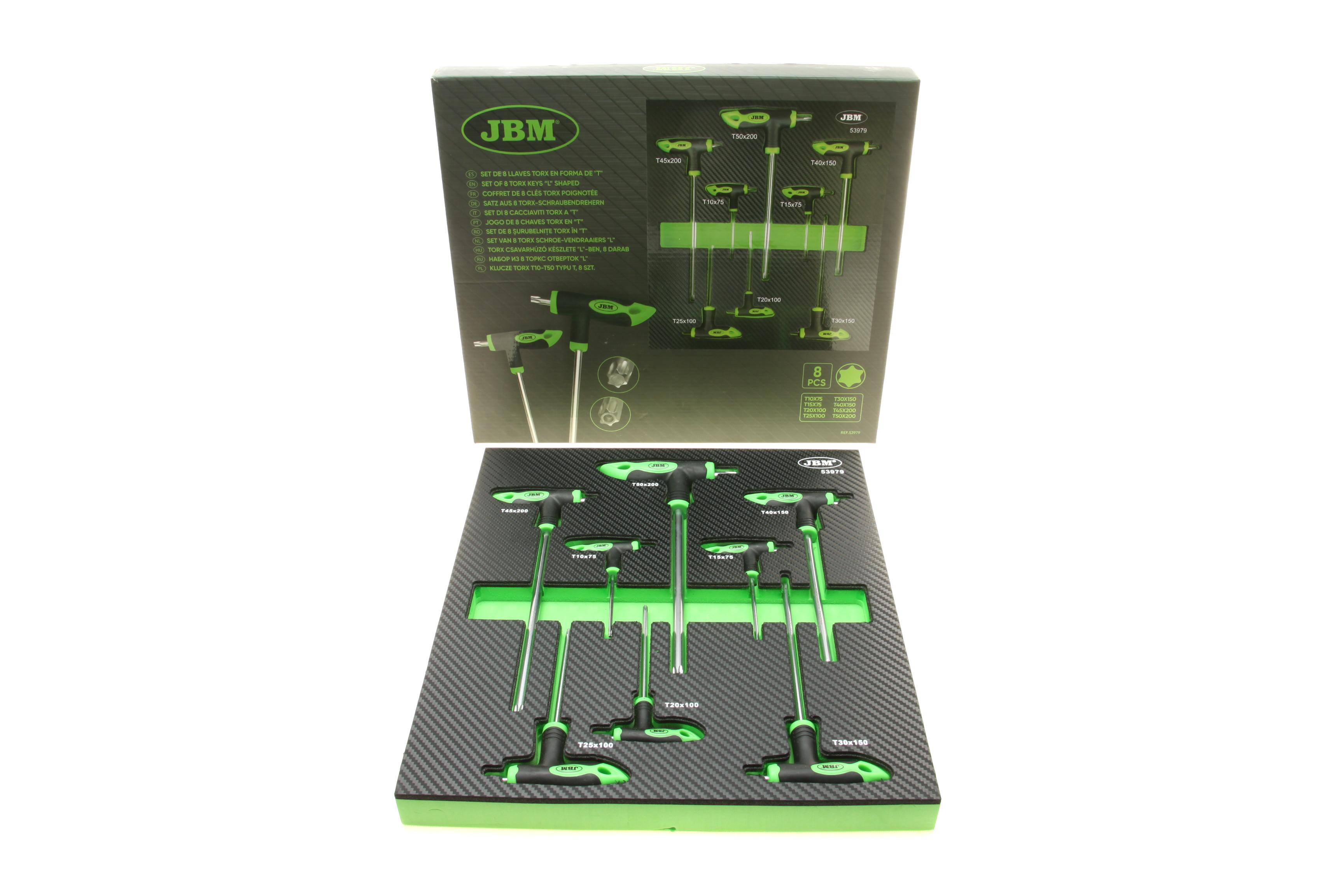 Набір викруток (8шт) (Torx з L-подібною рукояткою)