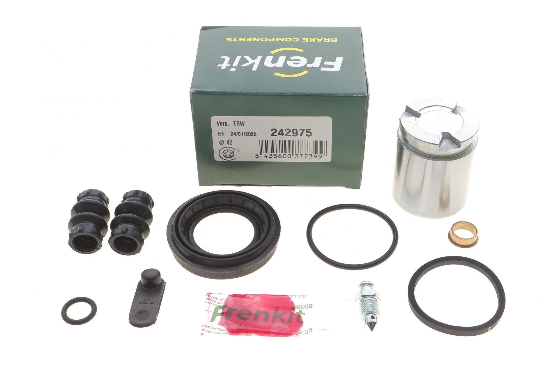 Ремкомплект супорта (заднього) BMW 5 (G30)/6 (G32)/X3 (G01) 16- (d=42mm) (+ поршнь) (Trw)