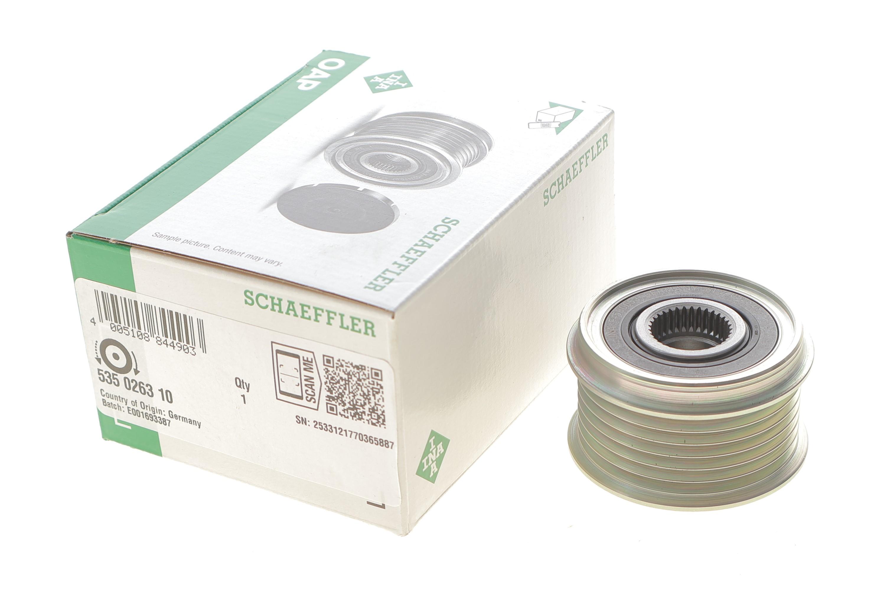 Шків генератора Hyundai Santa Fe 2.2 CRDi/Sportage 2.0 CRDi 06-