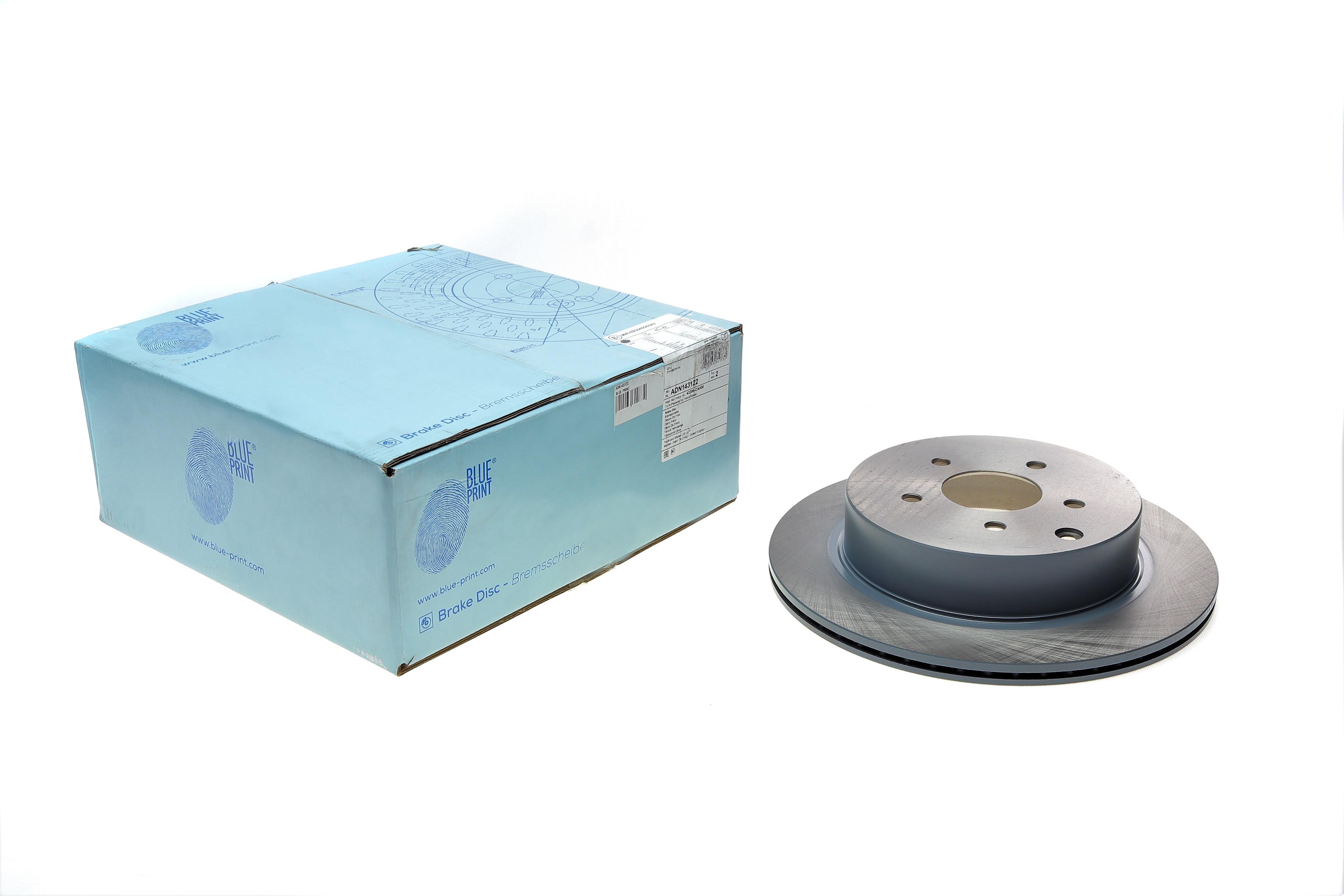 Диск тормозной (задний) Infiniti EX/FX/G/M/Q50/Q70 03- (308x16) (с покрытием)