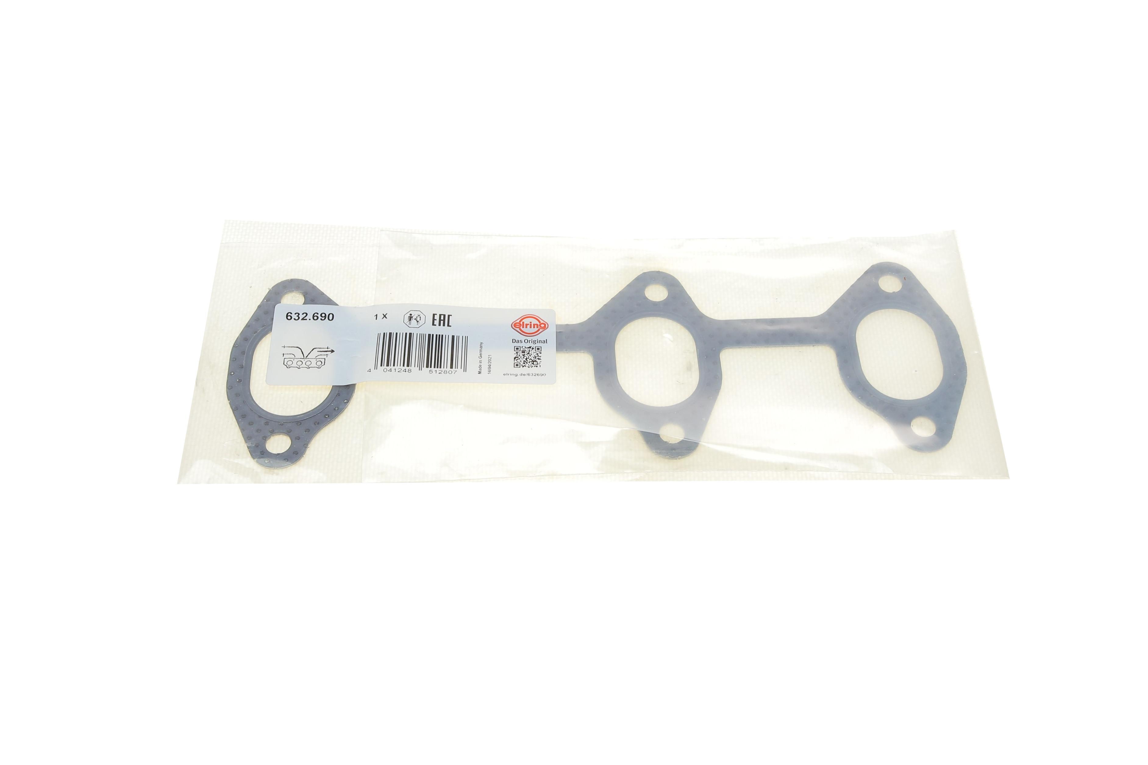 Прокладка коллектора выпускного Audi 100/80/A4/A6/A8 91-00