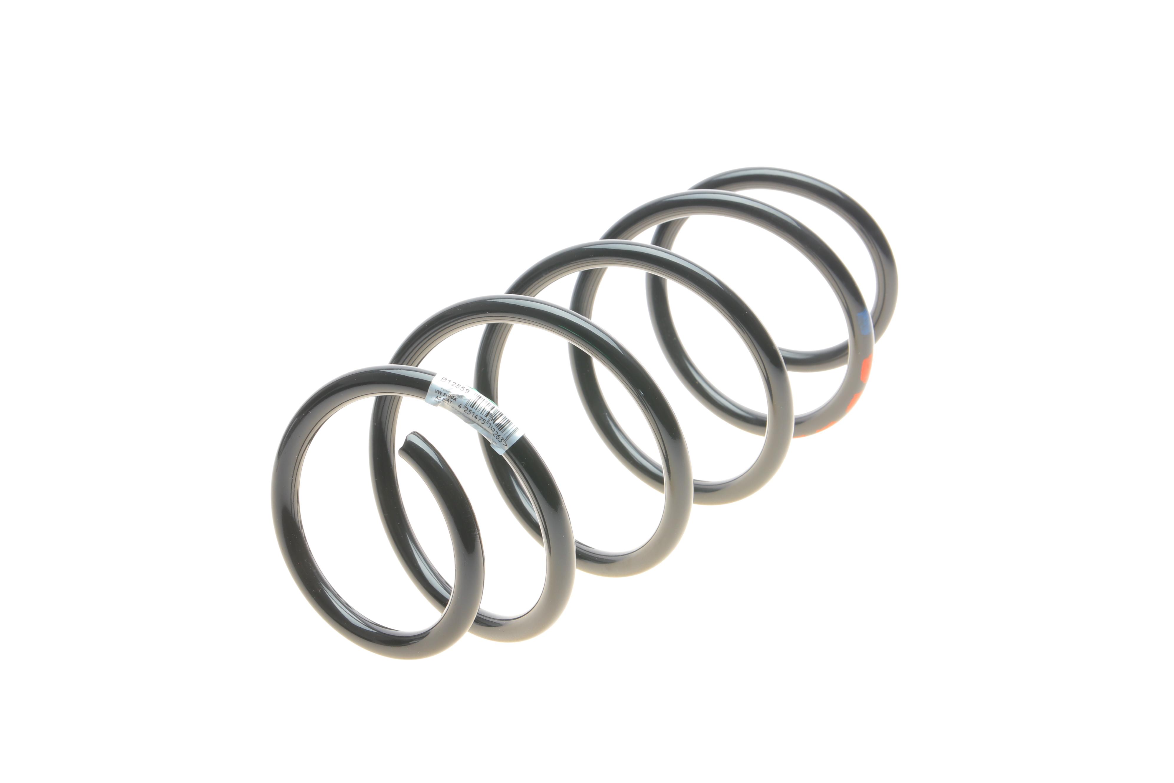 Пружина (передня) VW Polo 1.4/16V/FSI/Skoda Fabia 1.2/12V/TSI/1.4/1.6 06-14 (OE VAG)