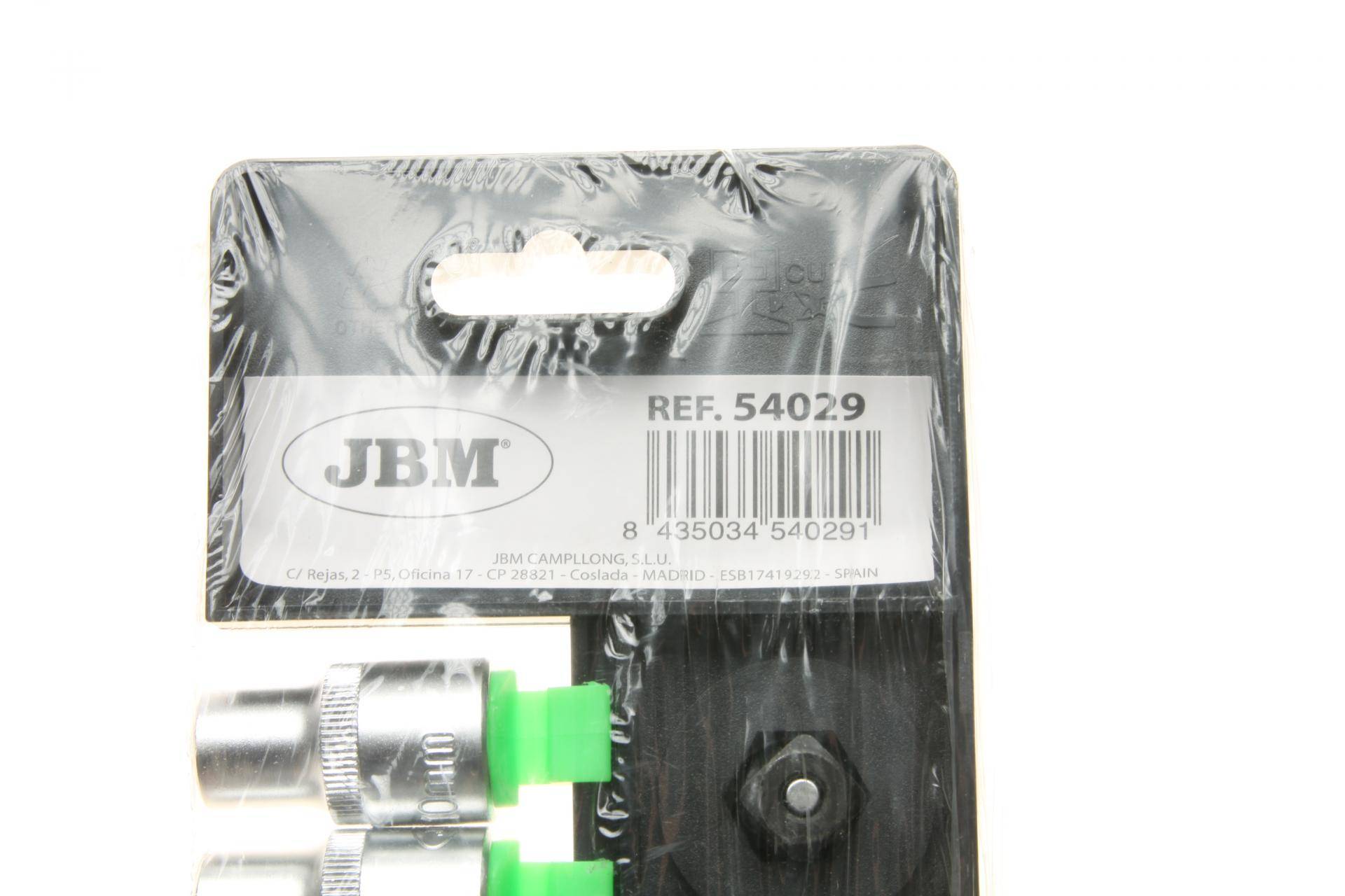 Набір торцевих головок 12-граней з тріскачкою 1/2" 10 од.