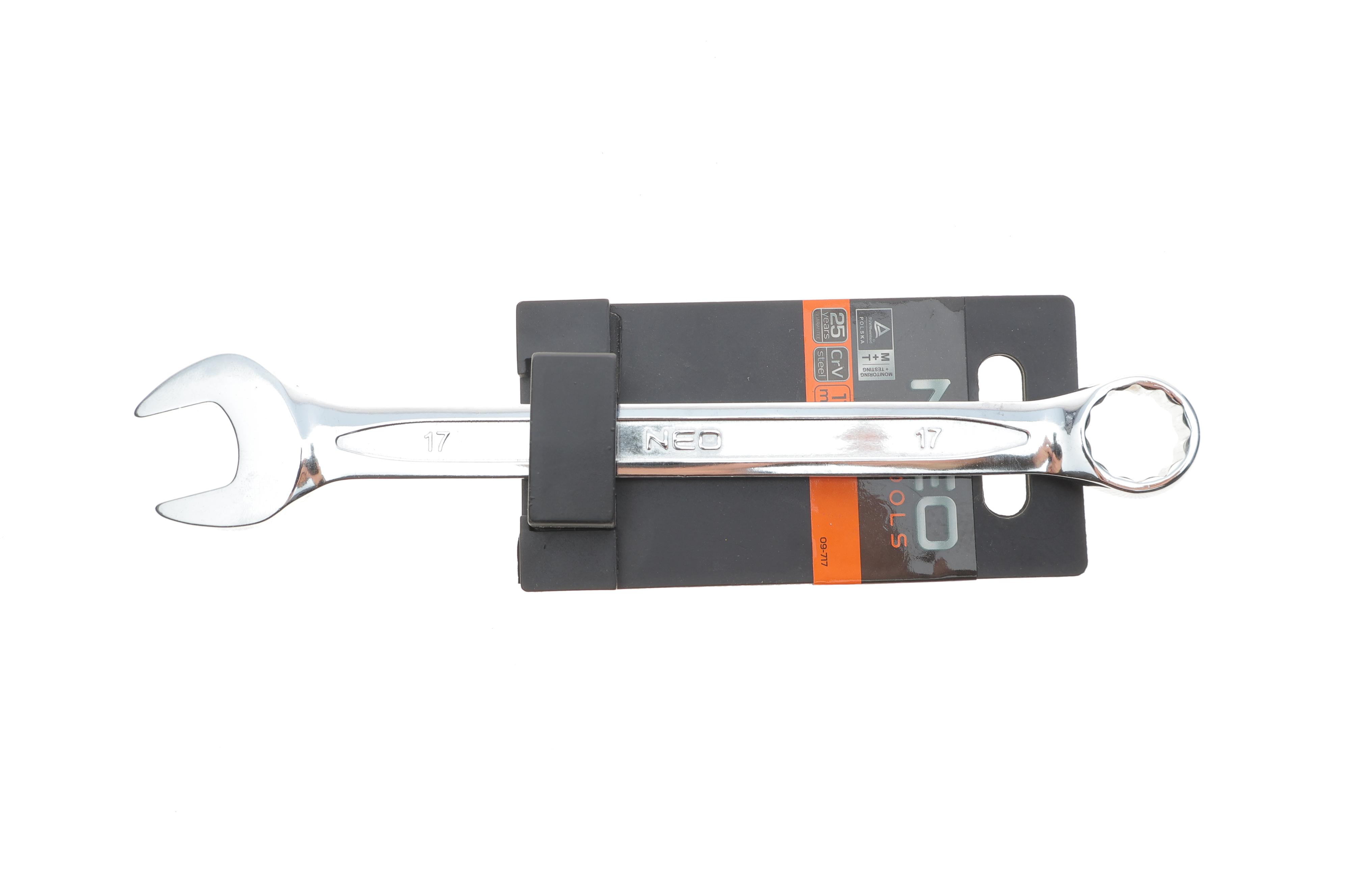 Ключ ріжково-накидний 17 мм L-210 мм