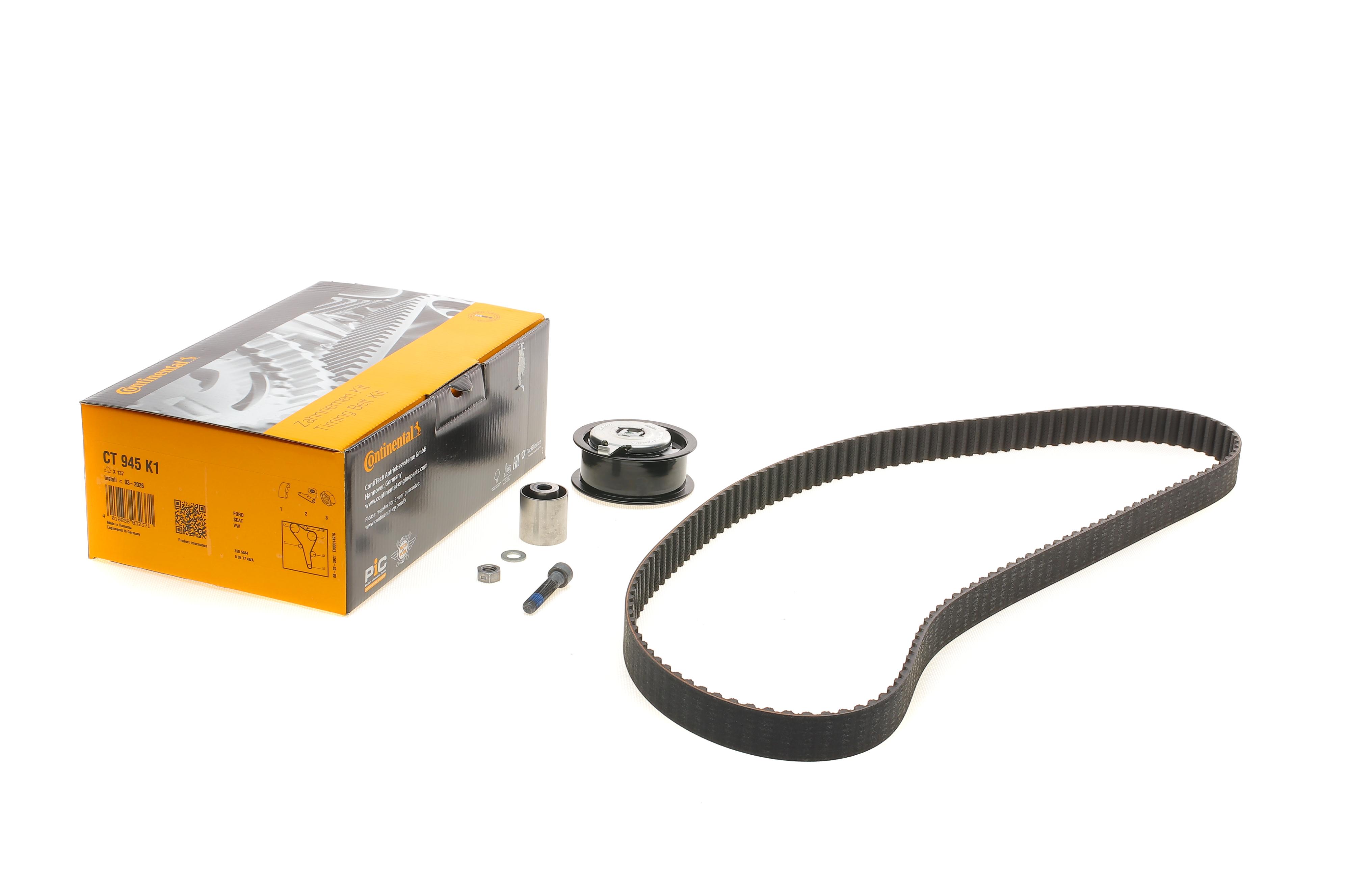 Комплект ГРМ VW Caddy II 1.9SDI 95-04/Ford Galaxy 1.9TDI 95-06/Seat Alhambra 1.9TDI 96-10 (25x137z)