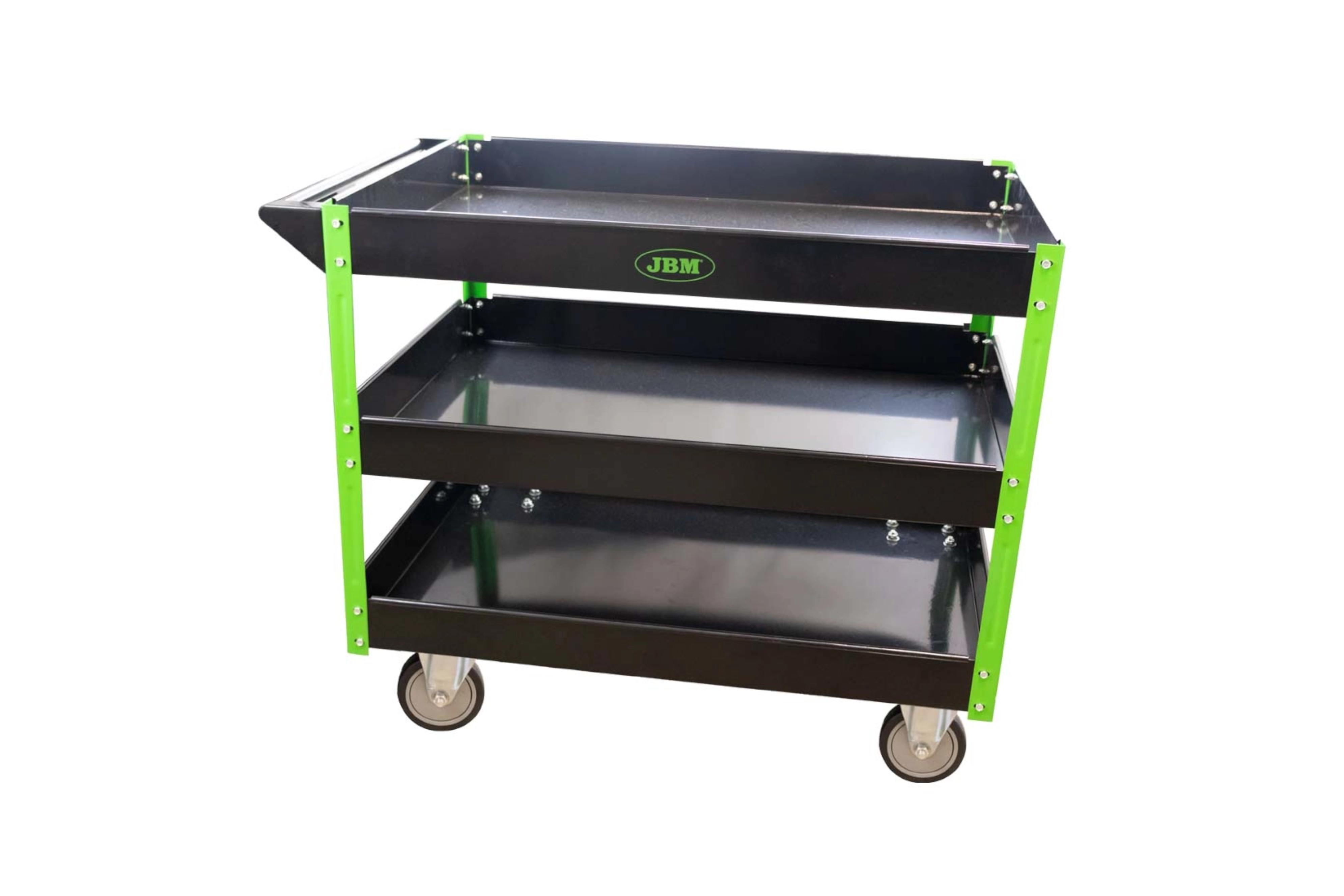 Тележка для инстументов 3 открытые секции 100 кг